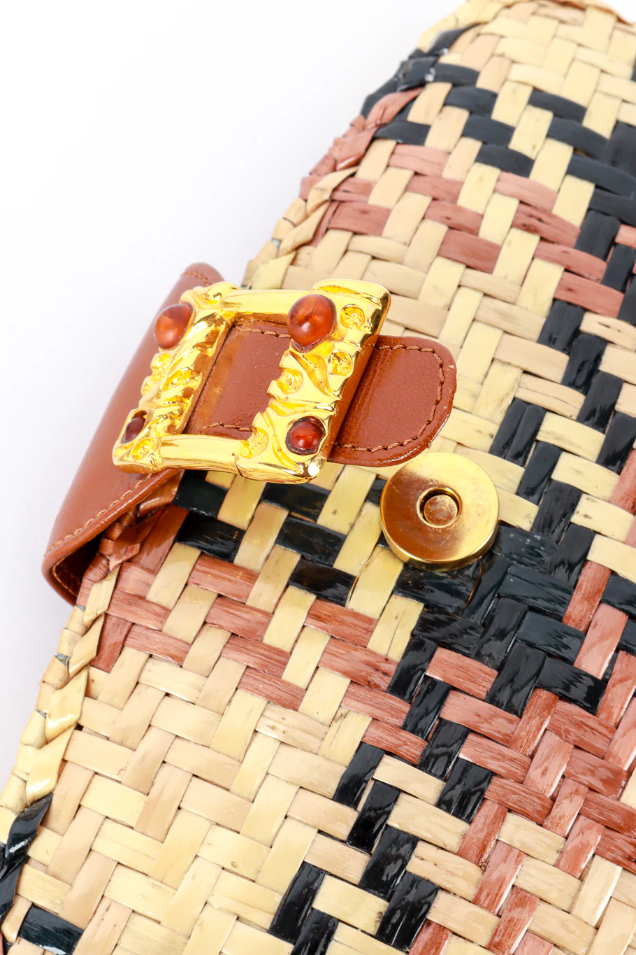 Crosshatch Shoulder Clutch - Image 7