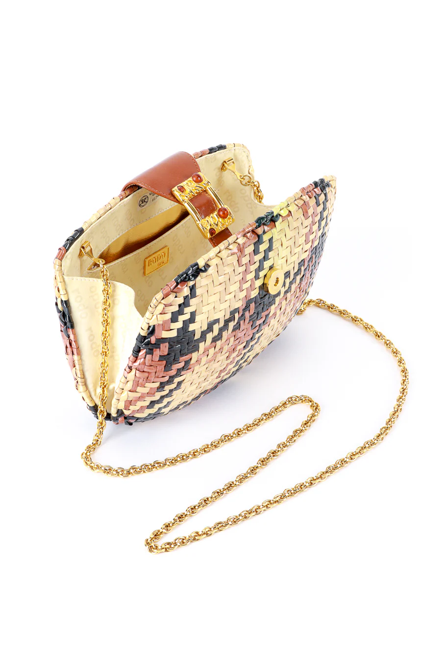 Crosshatch Shoulder Clutch - Image 8