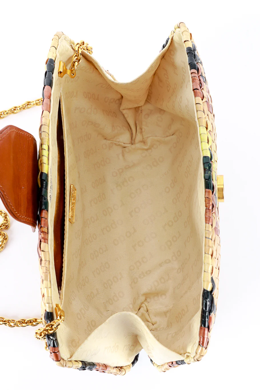 Crosshatch Shoulder Clutch - Image 9