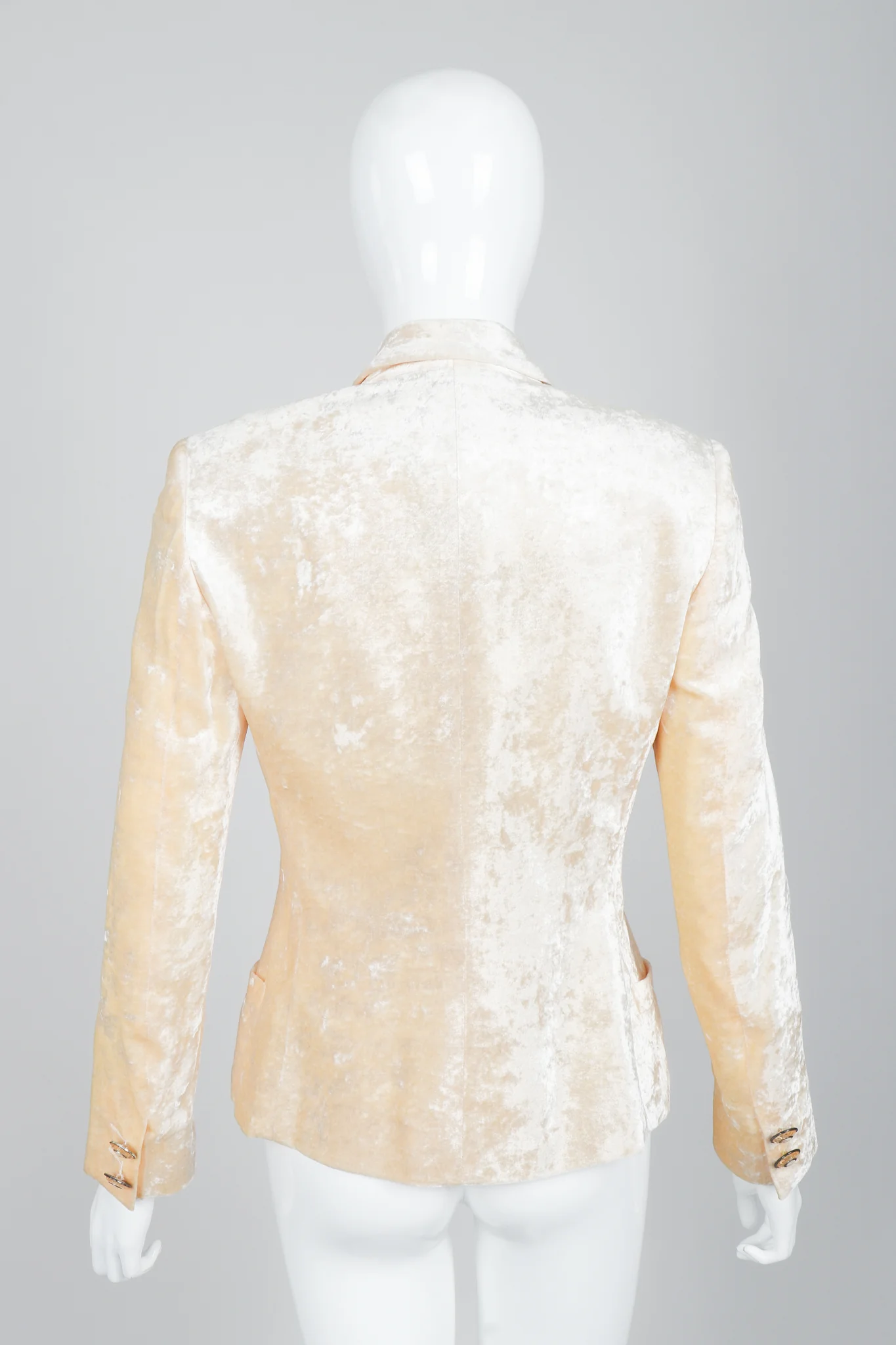 Crushed Velvet Jacket & Skirt Suit - Image 7