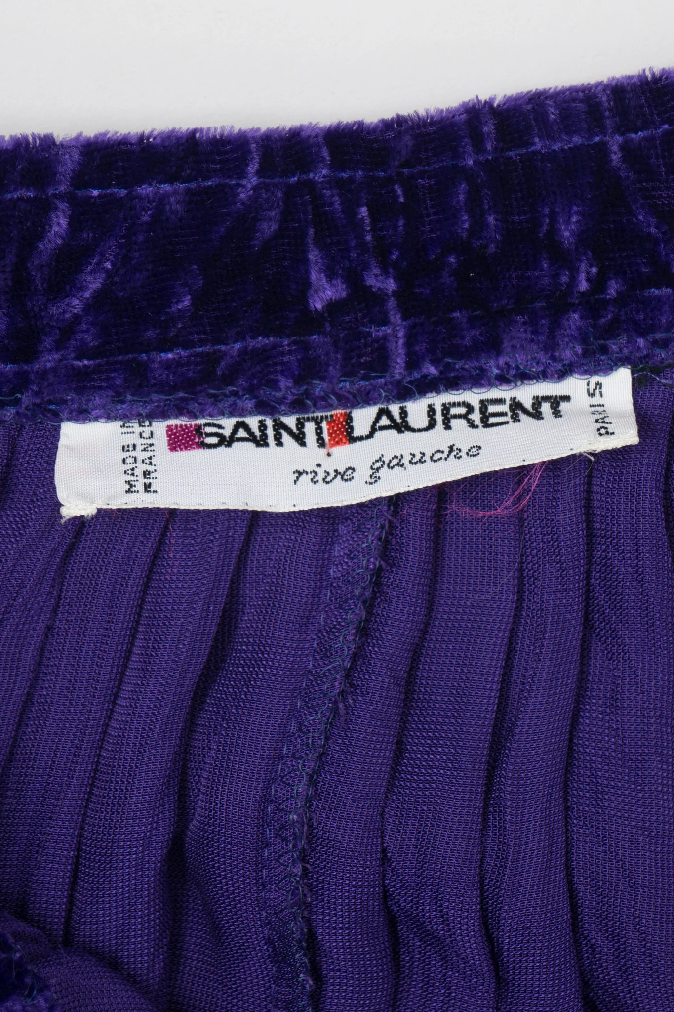 Crushed Velvet Pleated Skirt - Image 12