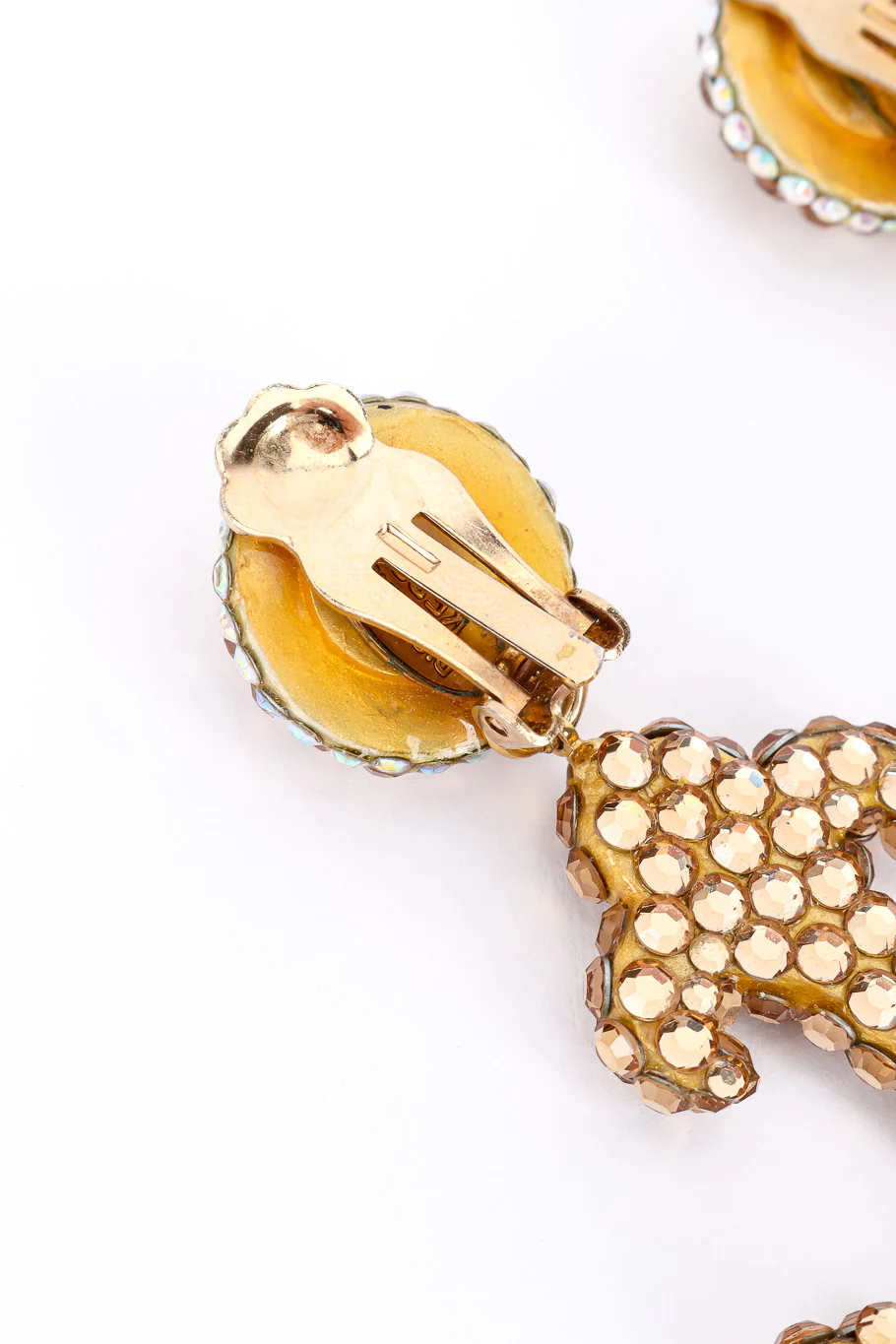 Crystal Anchor Drop Earrings - Image 5