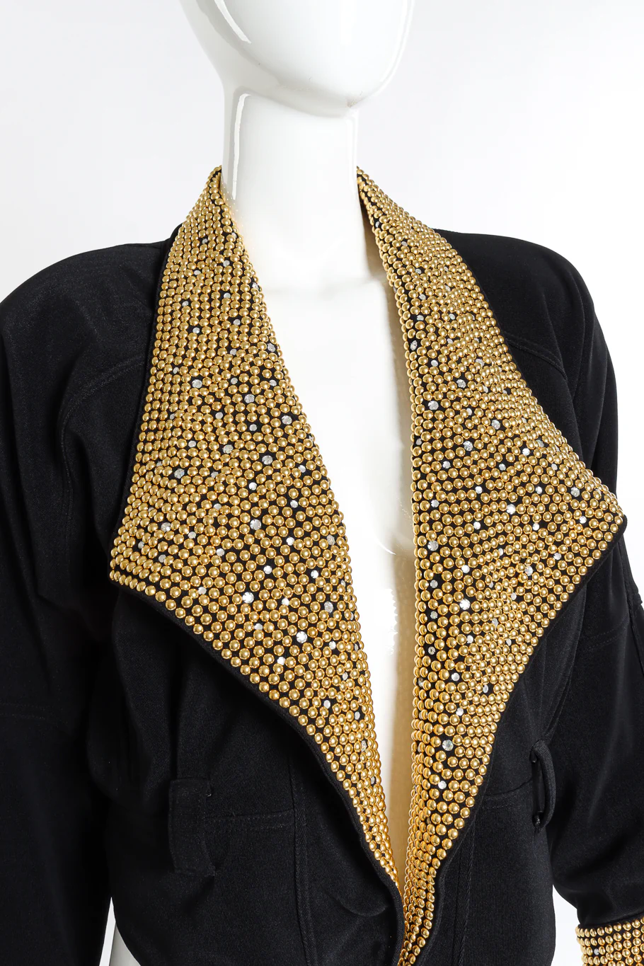 Crystal and Dome Stud Jacket - Image 4