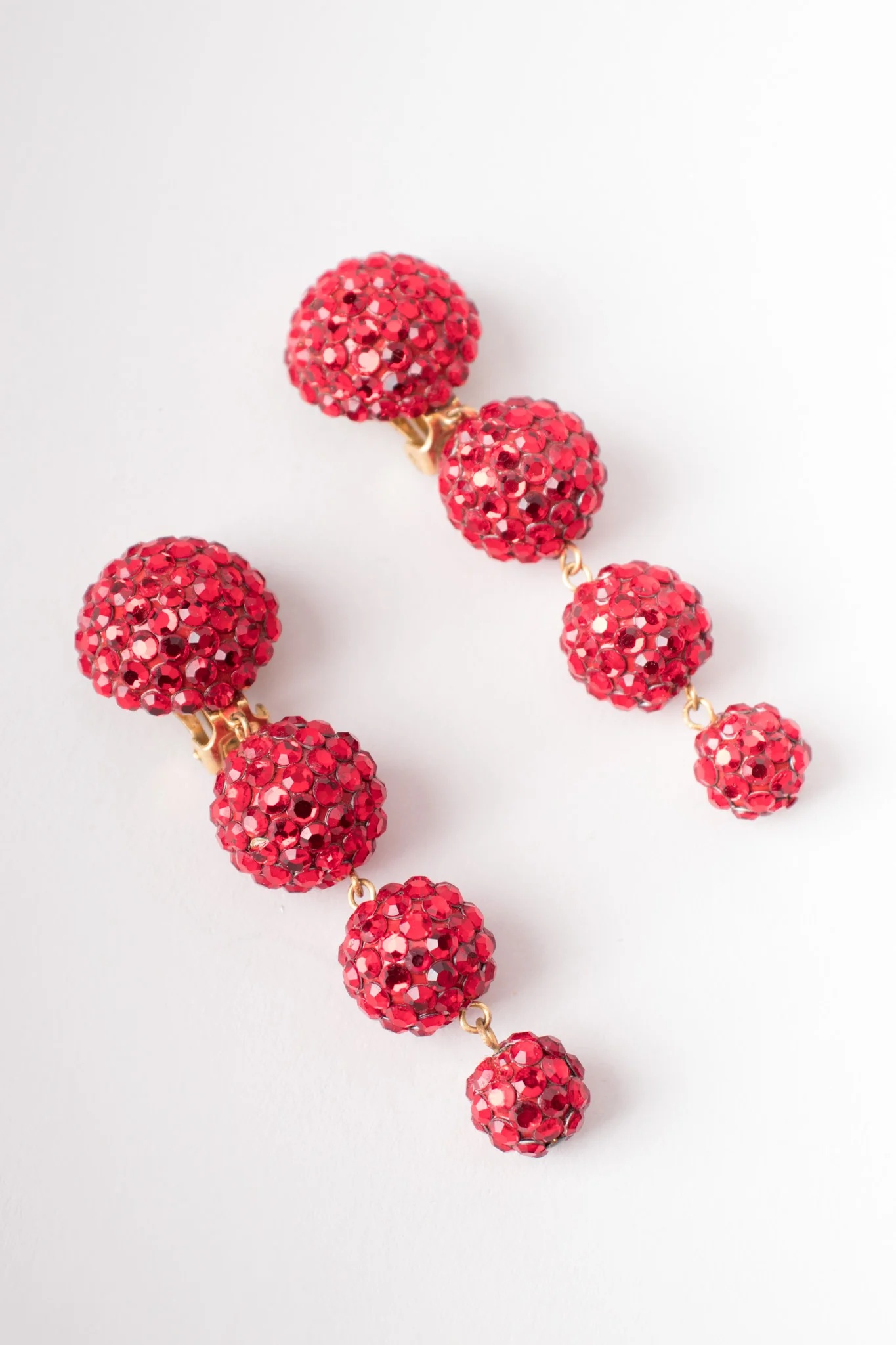 Crystal Ball Drop Earrings I - Image 4