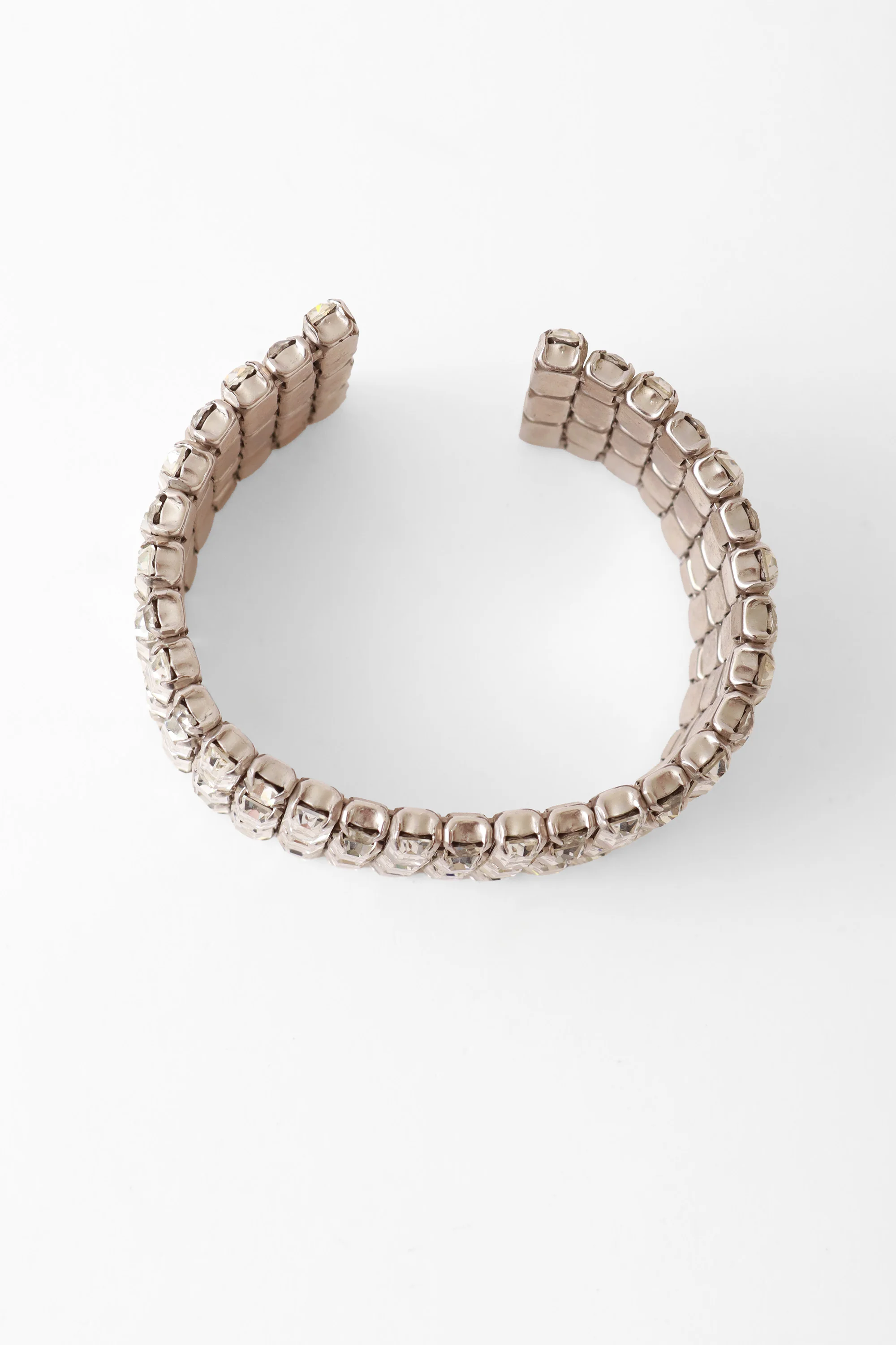 Crystal Bar Cuff Bracelet - Image 3