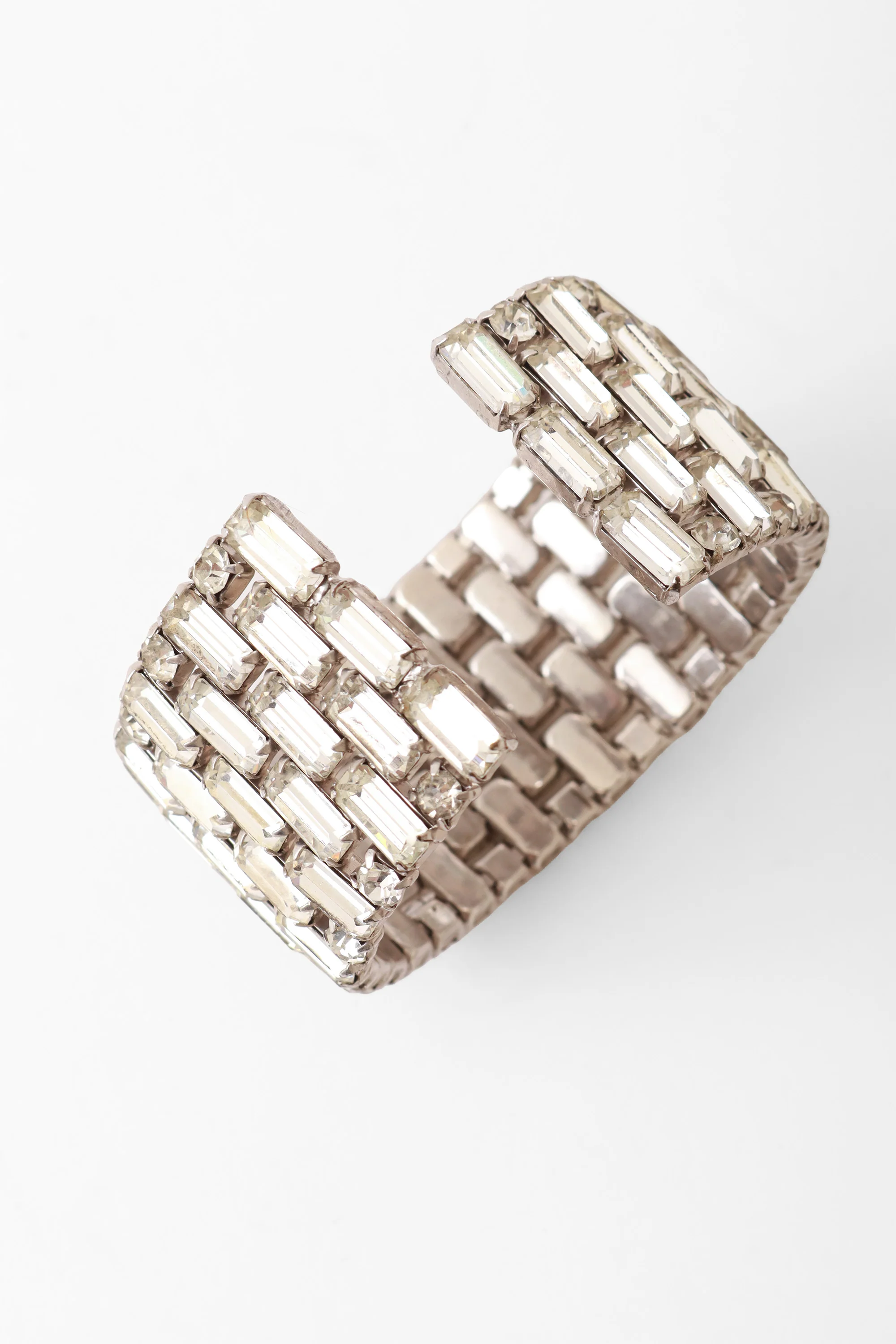 Crystal Bar Cuff Bracelet - Image 4