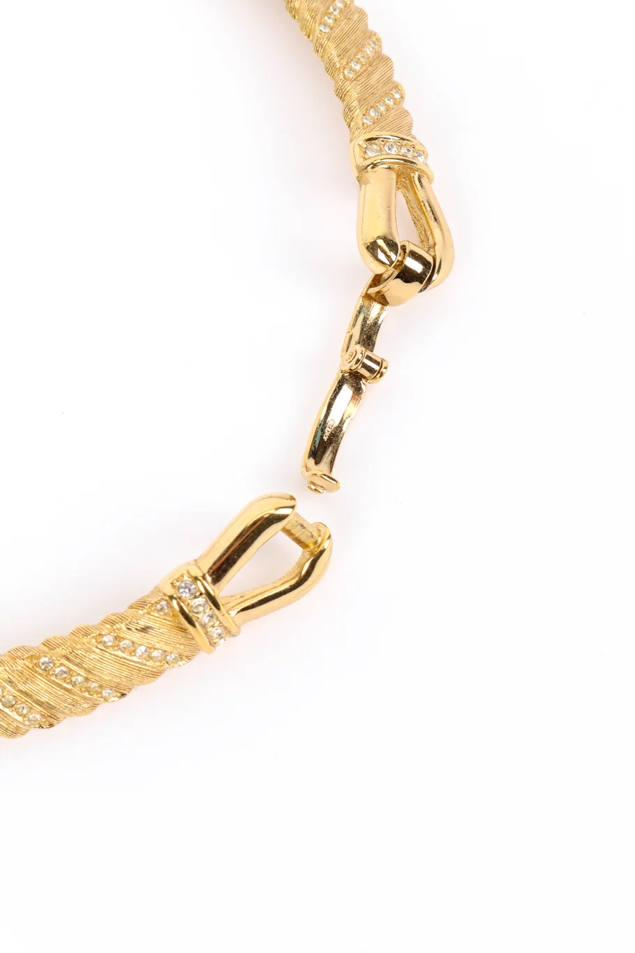 Crystal Bar Link Collar Necklace - Image 7