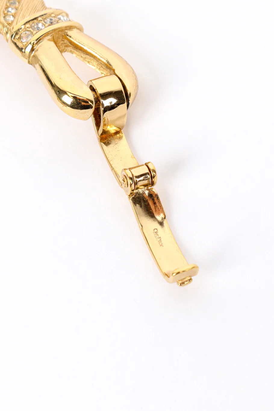 Crystal Bar Link Collar Necklace - Image 8