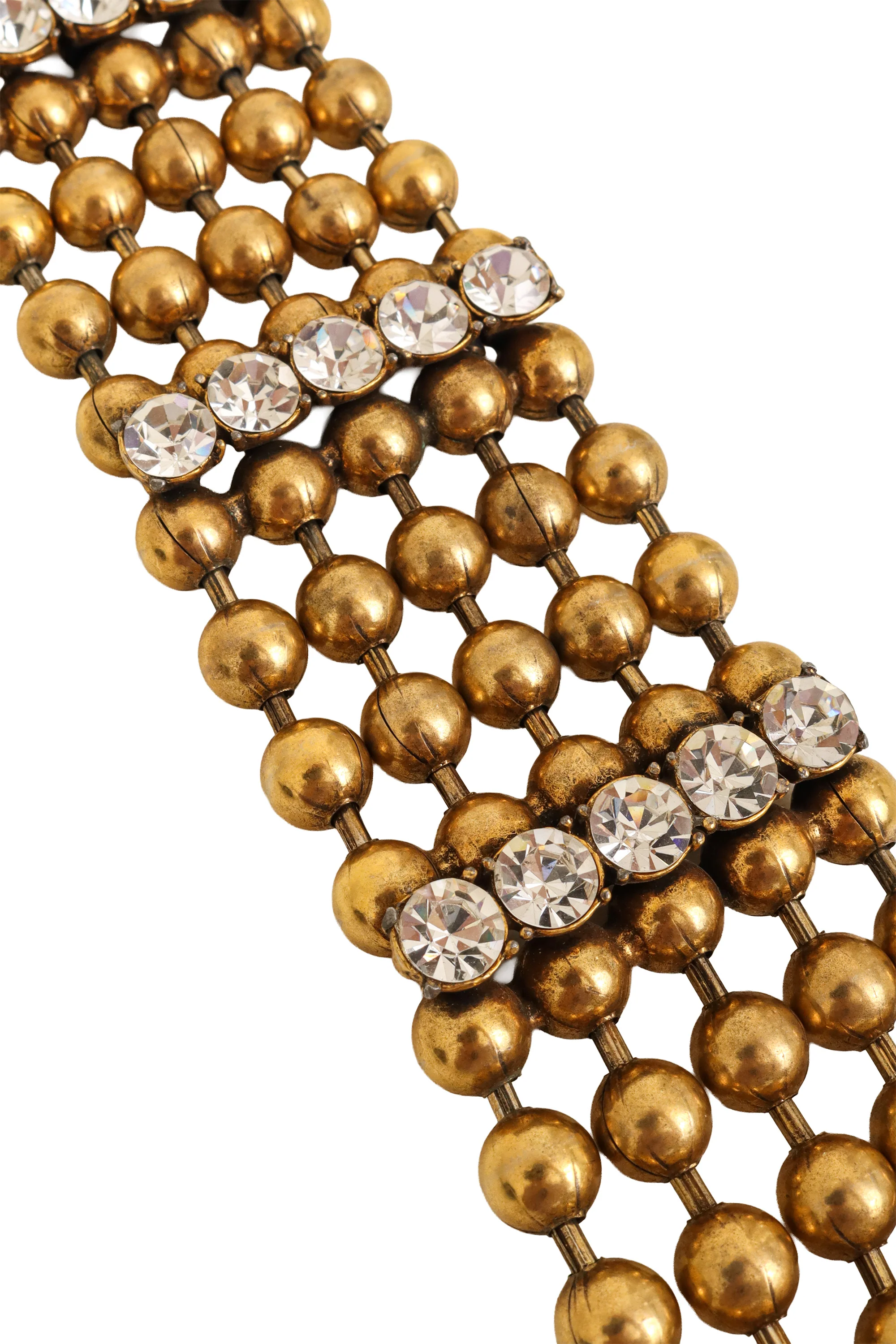 Crystal Bead Cuff Bracelet - Image 4