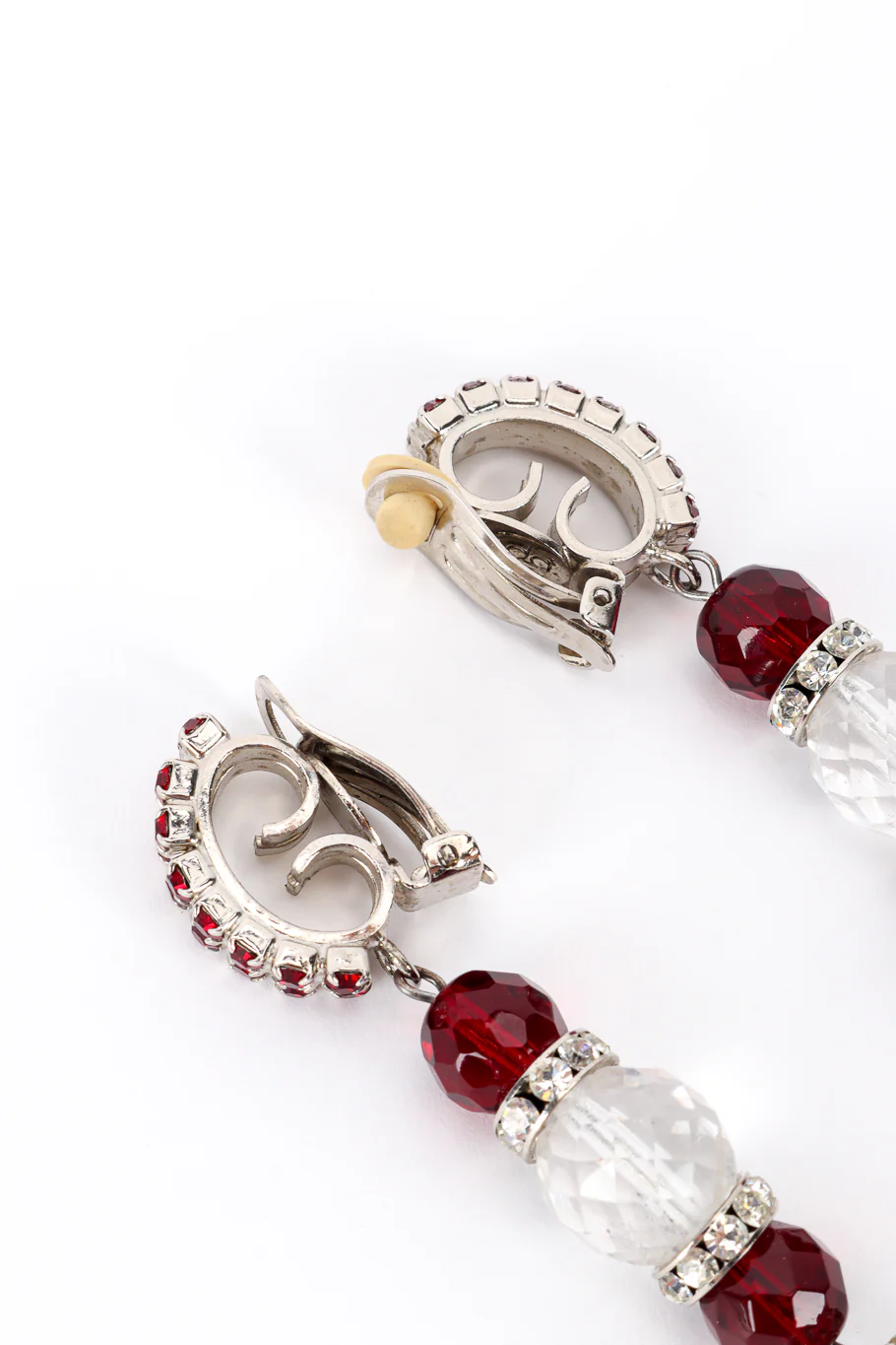 Crystal Bead Drop Earrings - Image 8