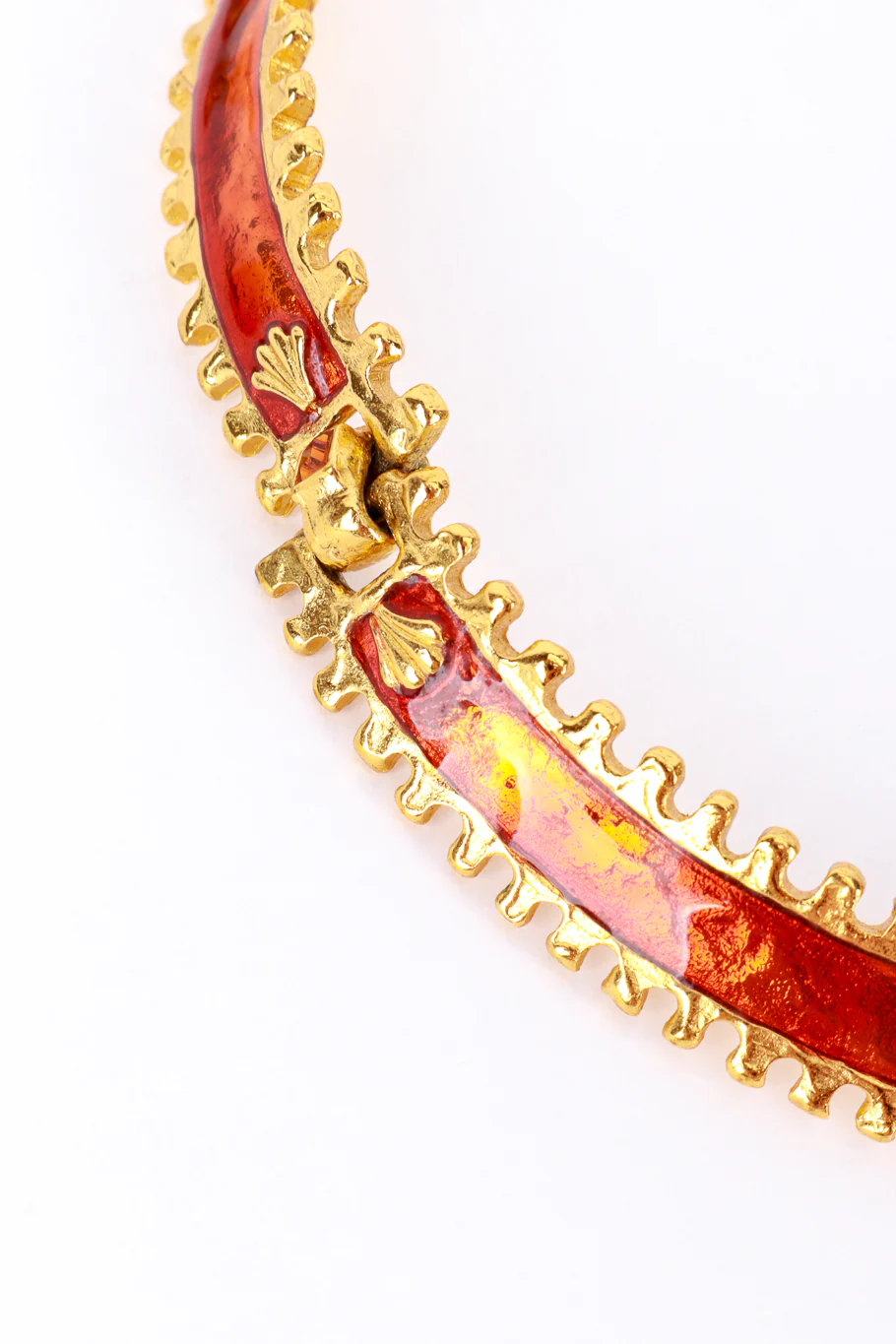 Crystal Bow Collar Necklace - Image 4