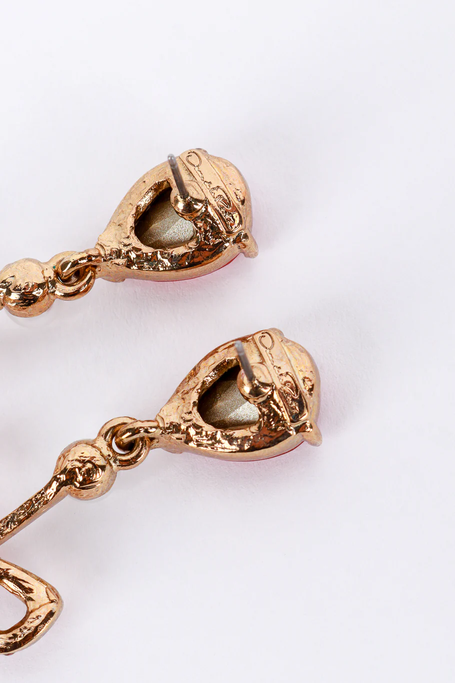 Crystal Bows & Pearl Drop Earrings - Image 5