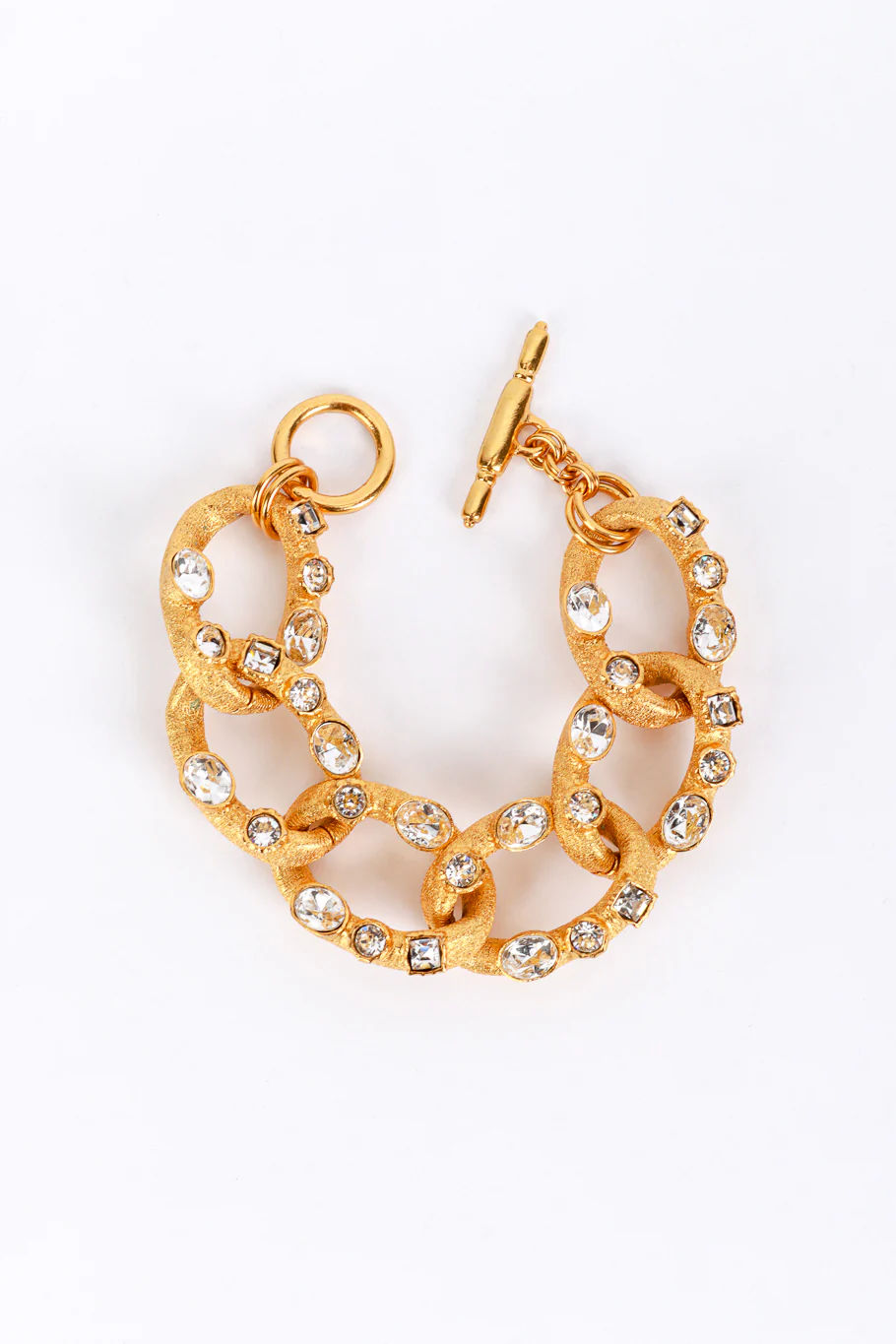 Crystal Cable Chain Bracelet