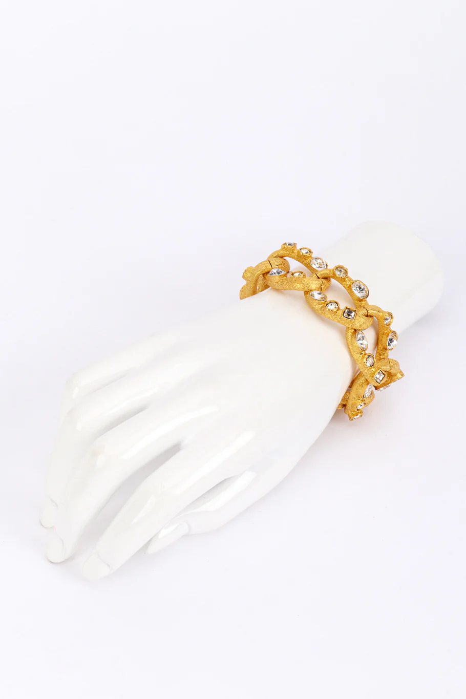 Crystal Cable Chain Bracelet - Image 2