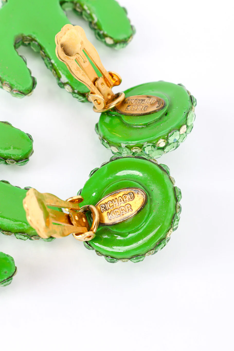 Crystal Cactus Drop Earrings - Image 7
