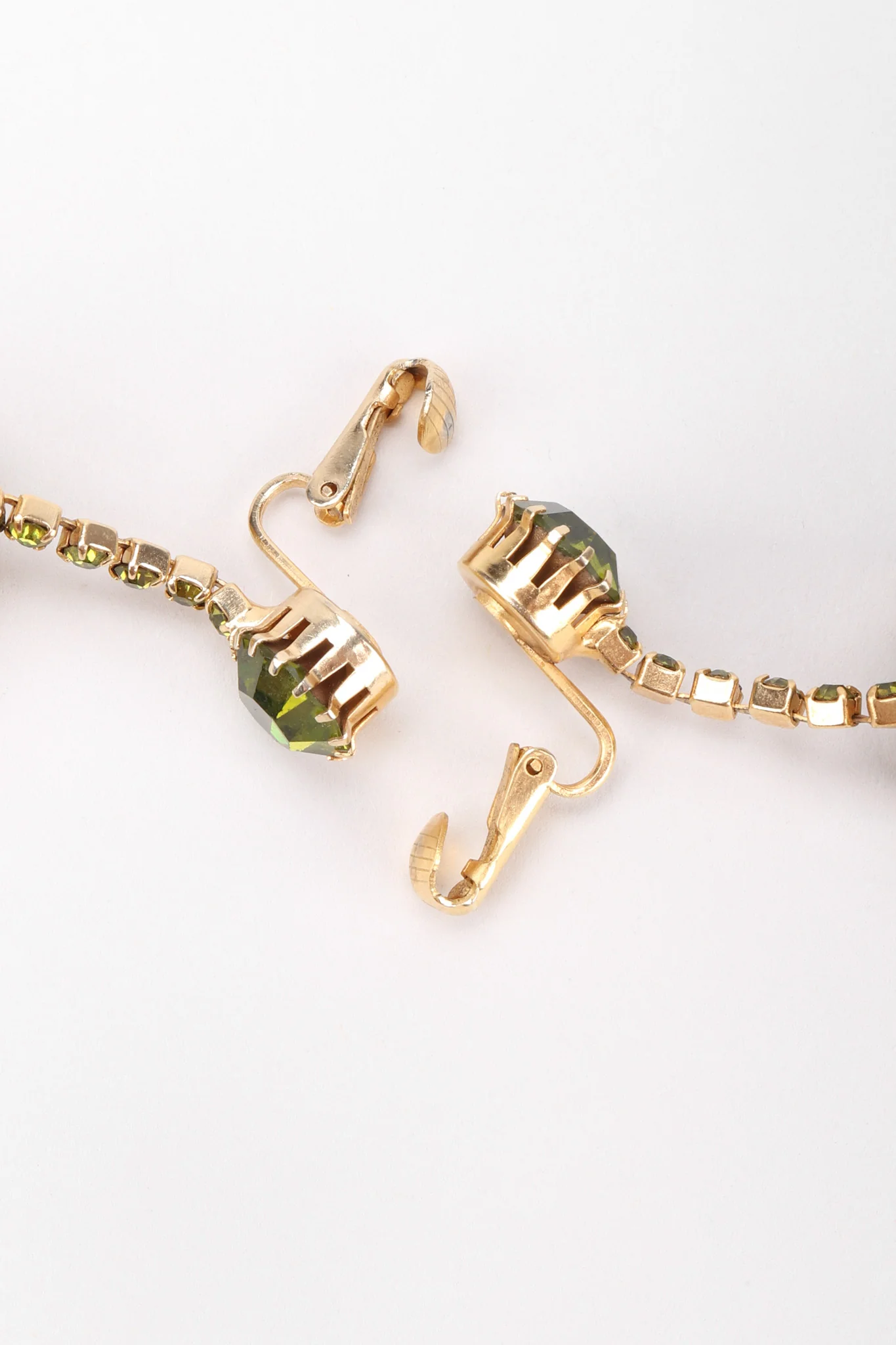 Crystal Cage Drop Earrings - Image 10