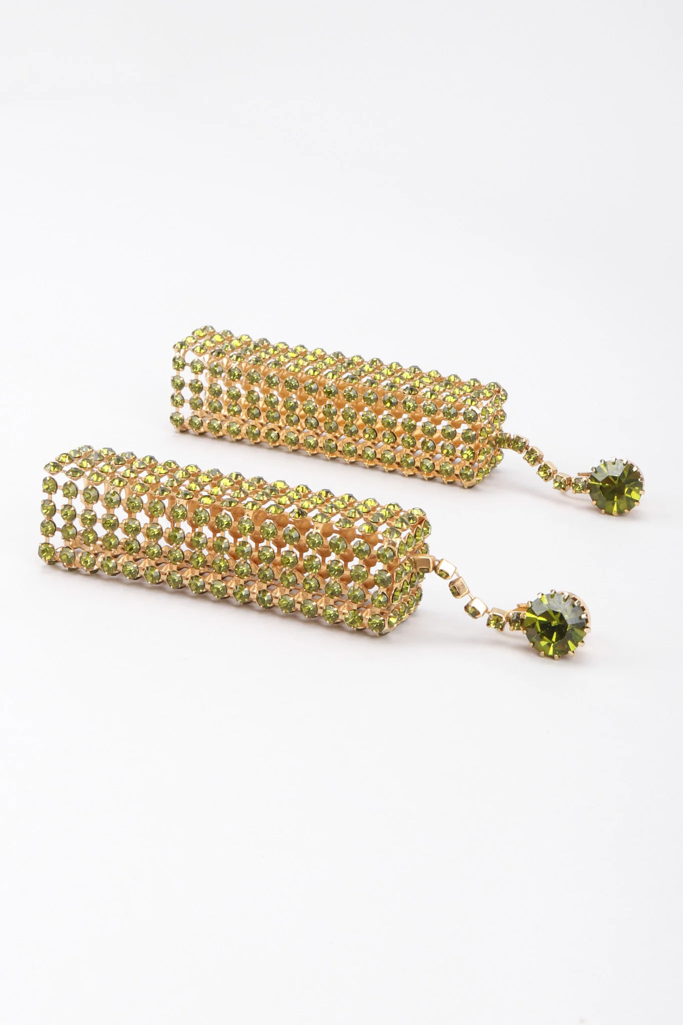 Crystal Cage Drop Earrings - Image 7