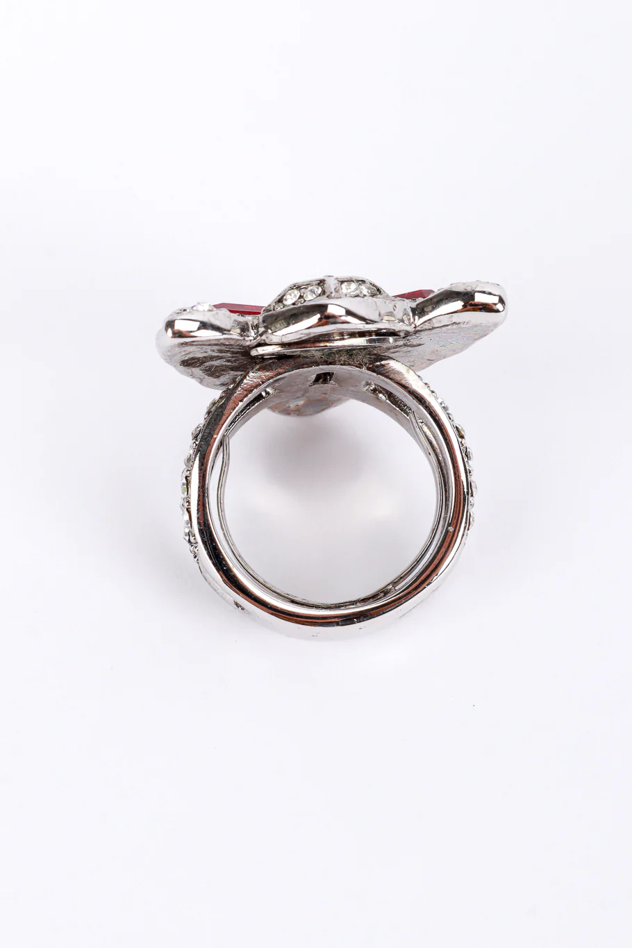 Crystal Cat Cocktail Ring - Image 4