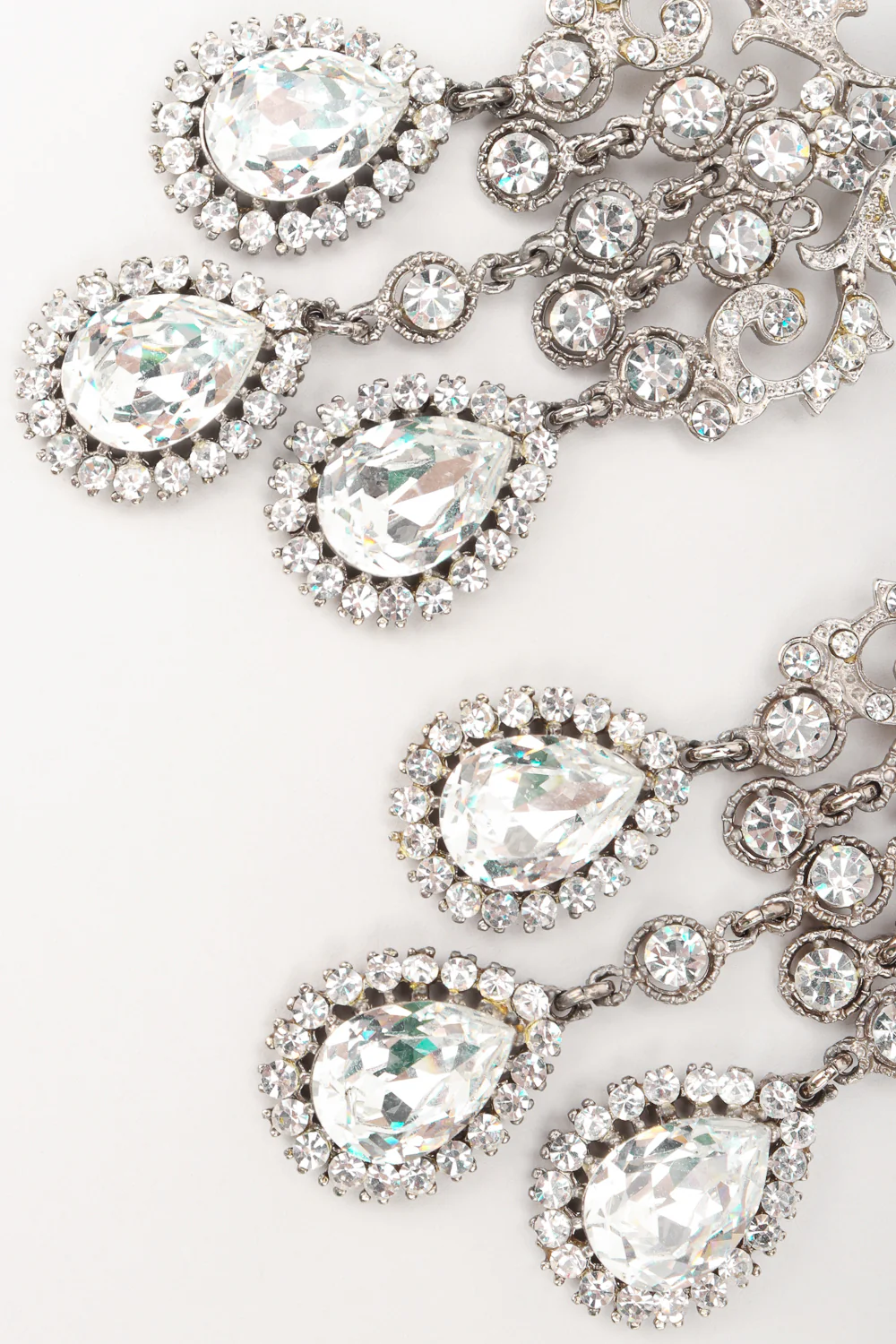 Crystal Chandelier Earrings - Image 4