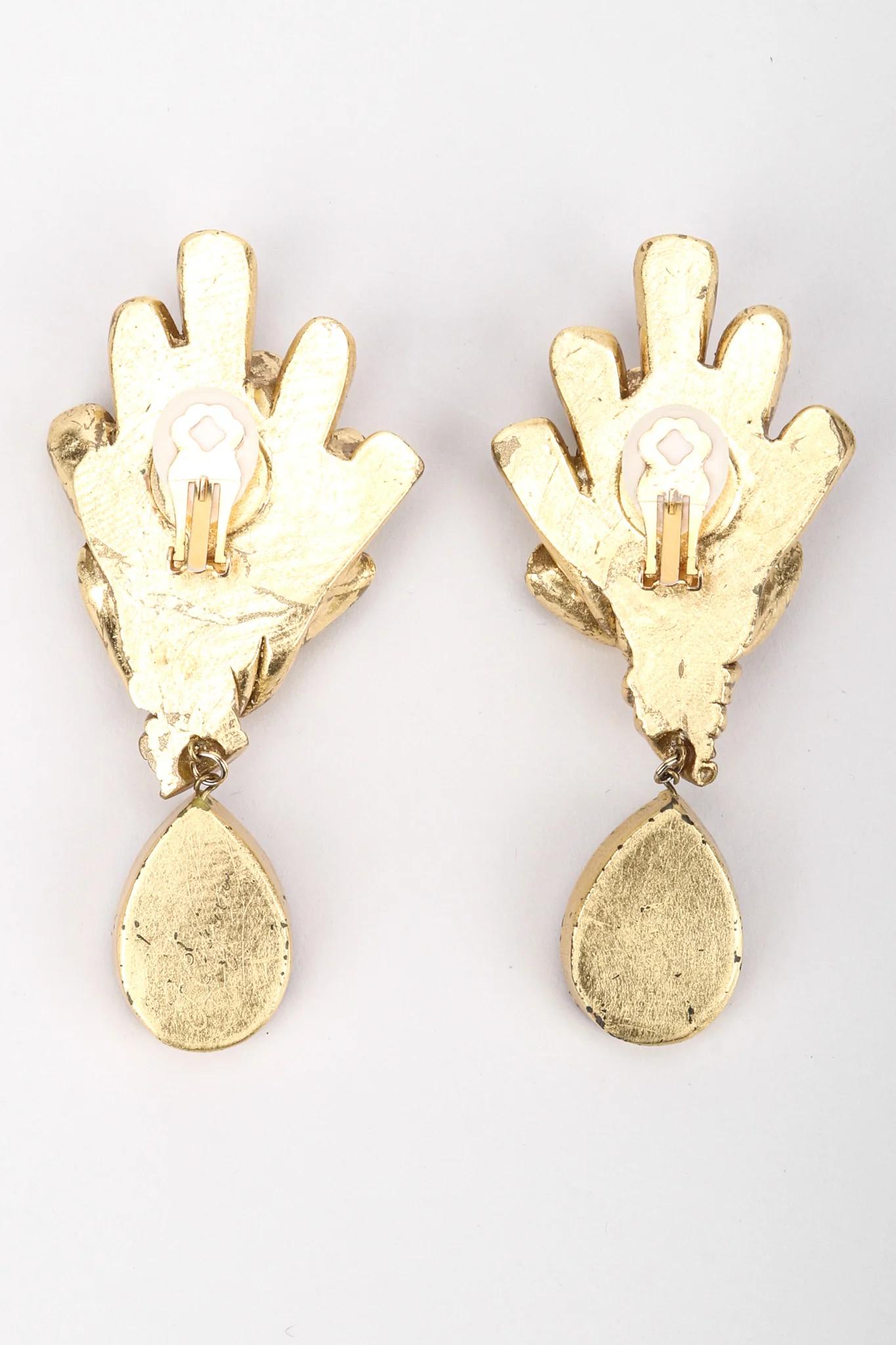 Crystal Coral Branch Drop Earring - Image 7