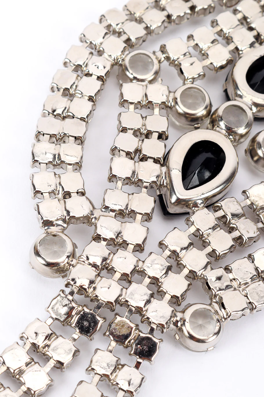 Crystal Diamond Drop Necklace - Image 7