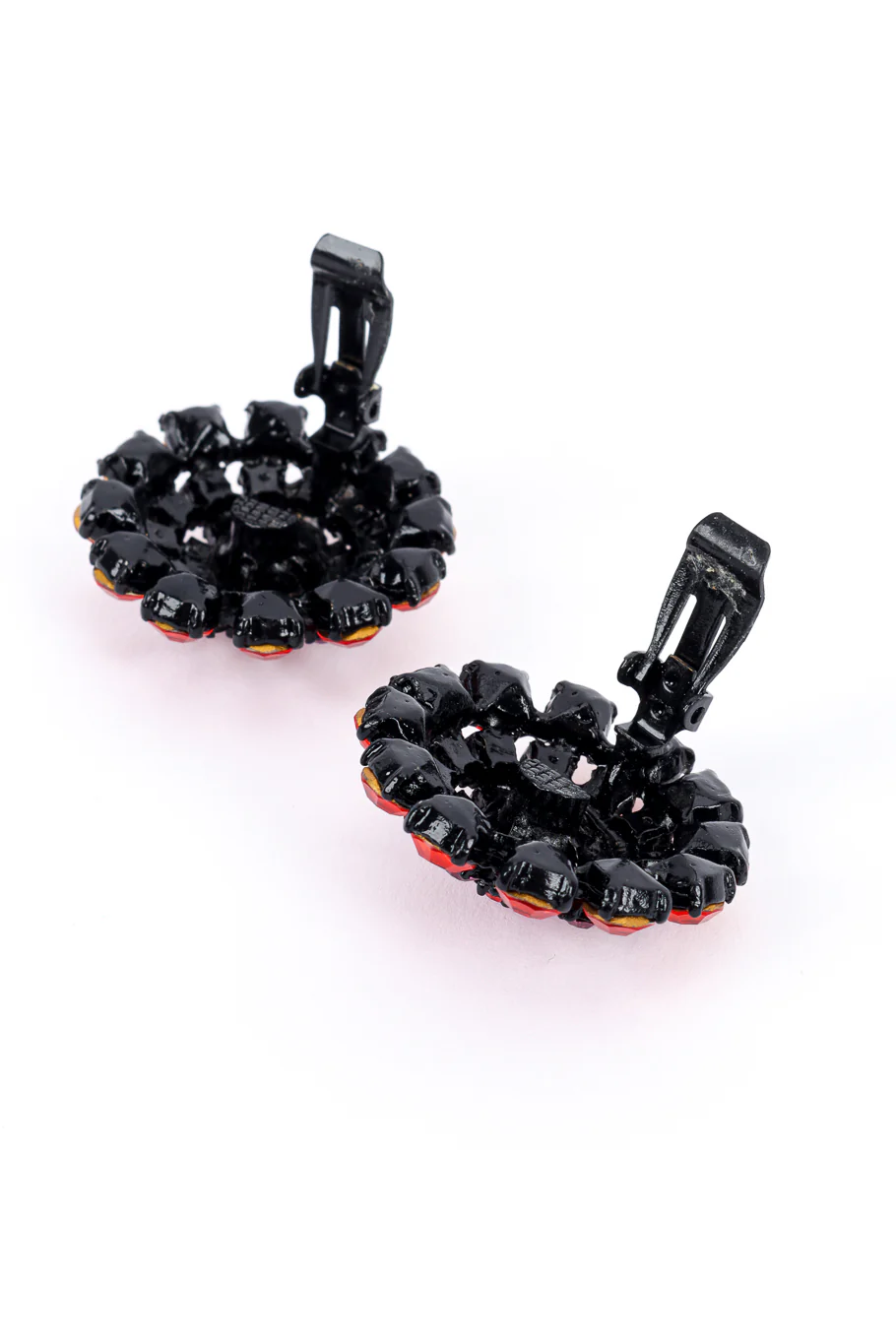 Crystal Dome Button Earrings - Image 6