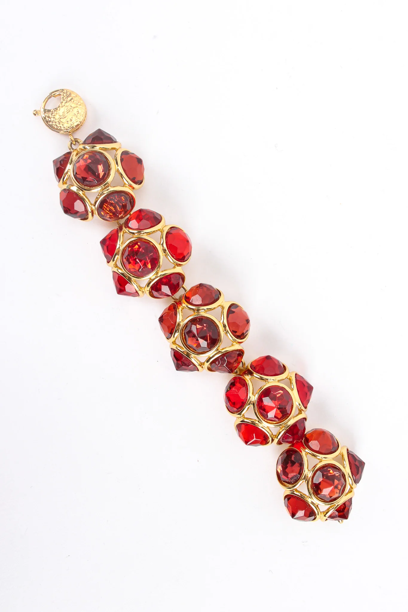 Crystal Dome Cluster Bracelet