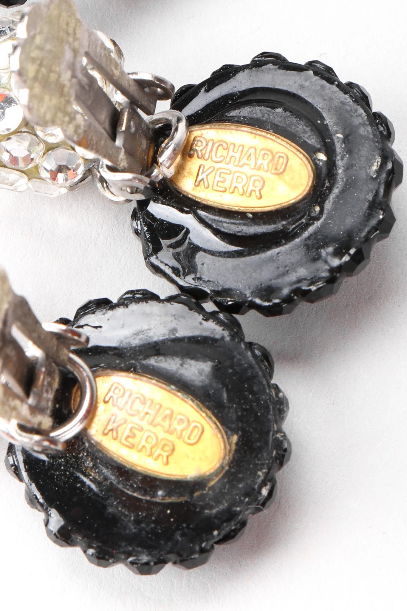 Crystal Drop Hoop Earrings - Image 10