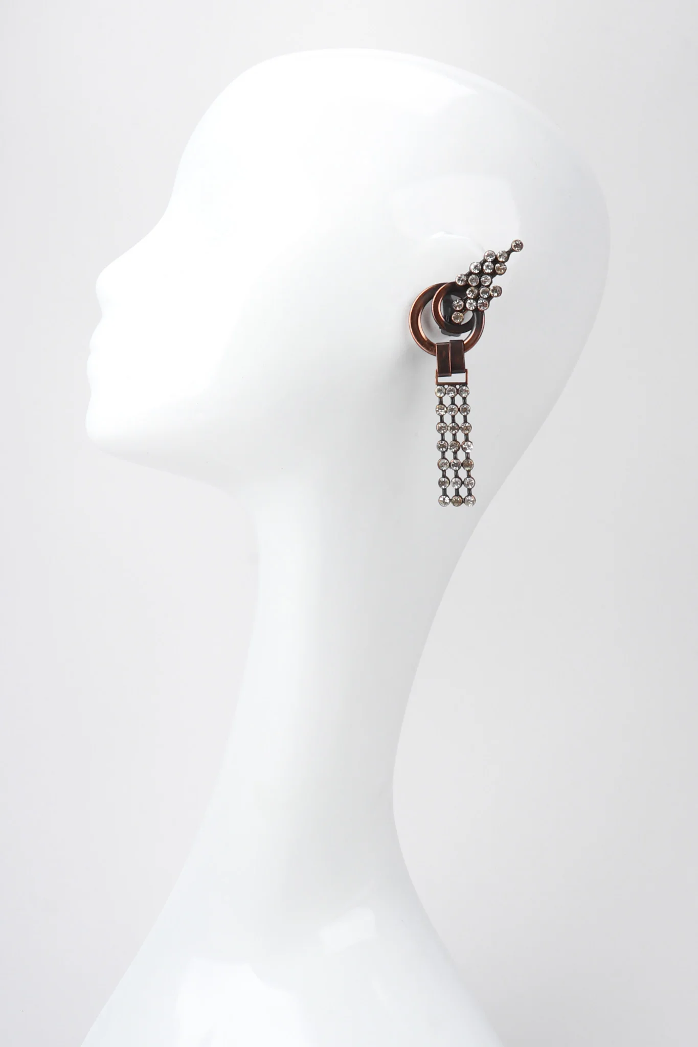 Crystal Elf Drop Earrings