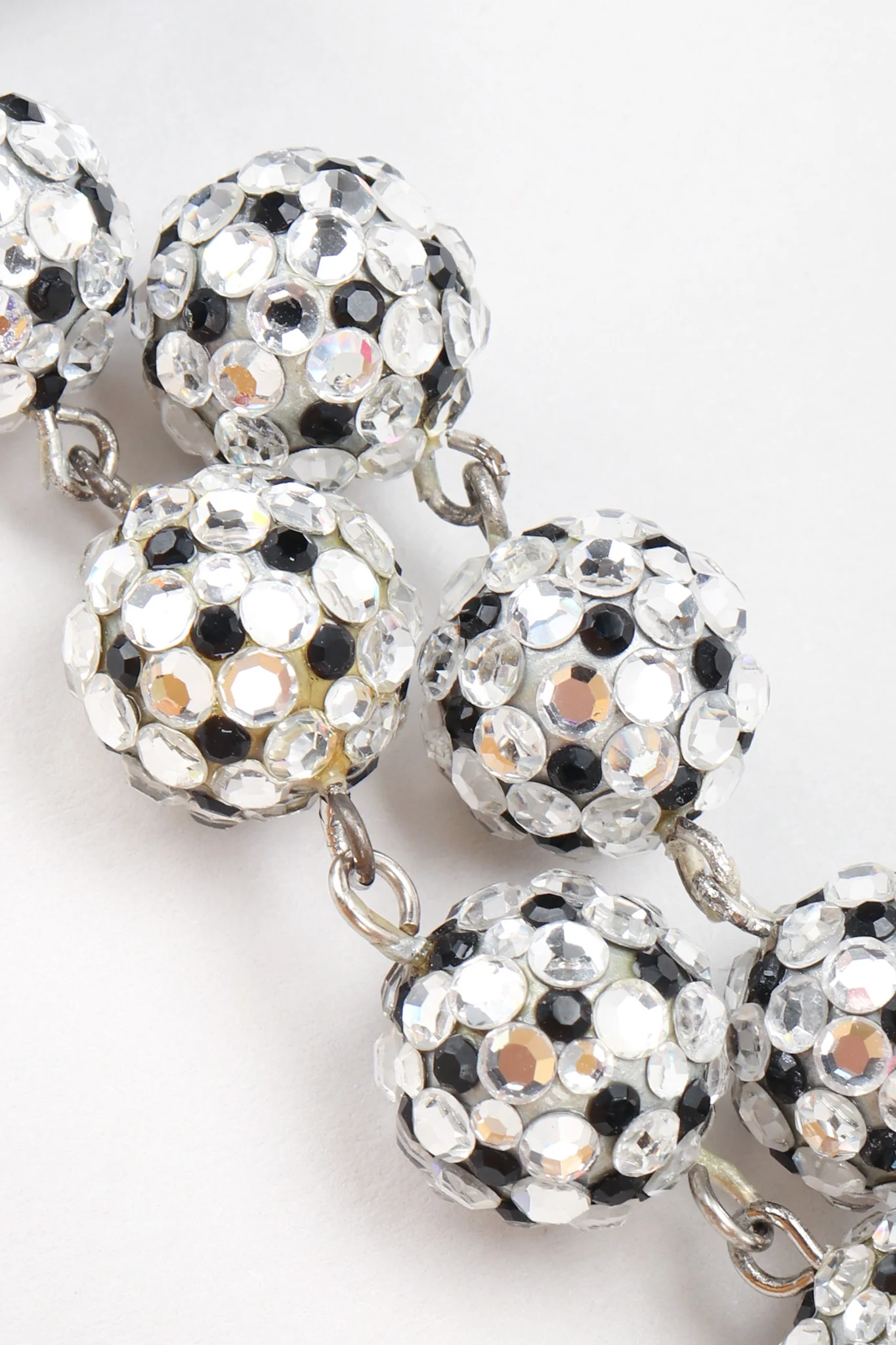 Crystal Fan Drop Earrings - Image 6