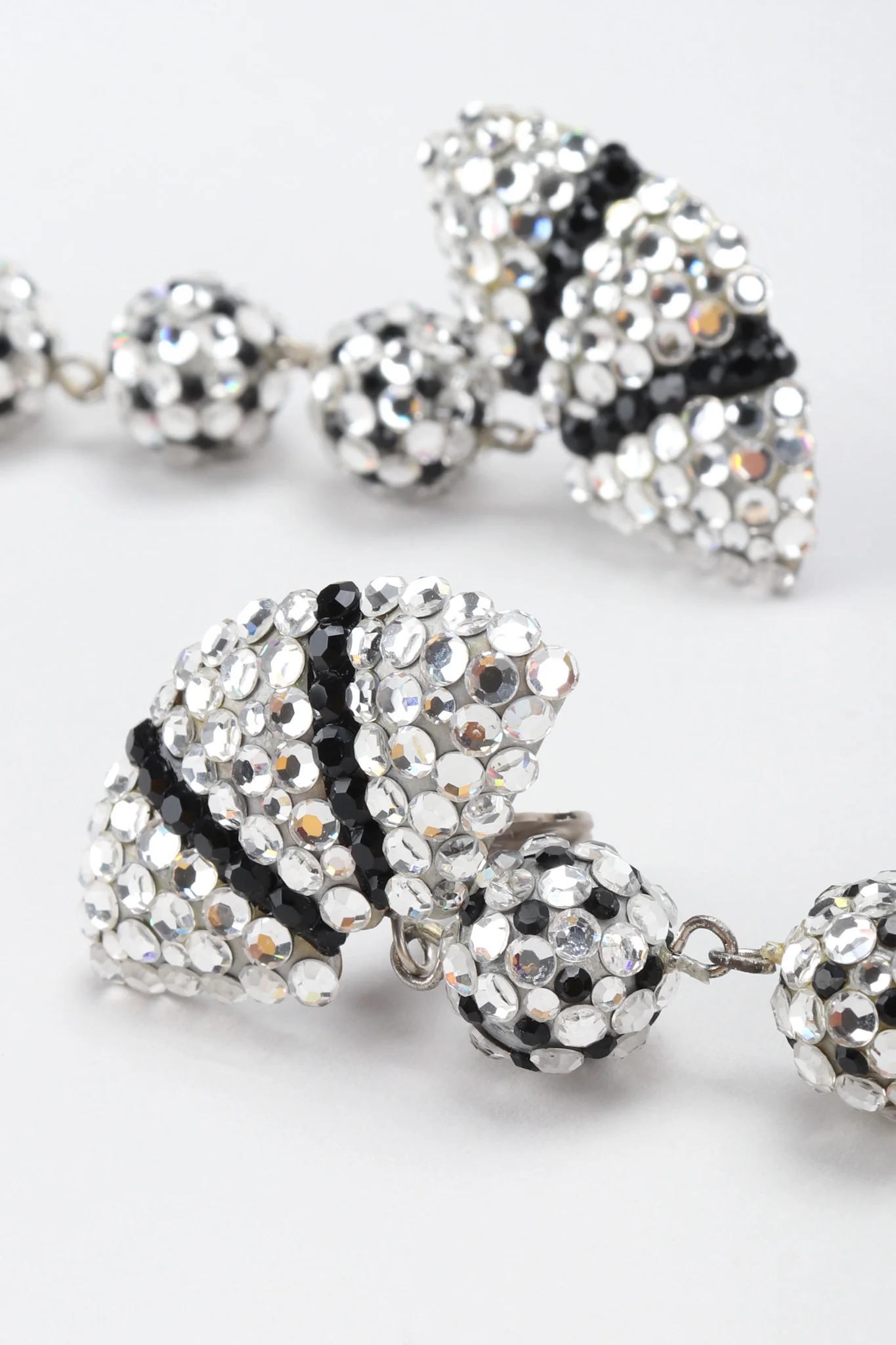 Crystal Fan Drop Earrings - Image 7