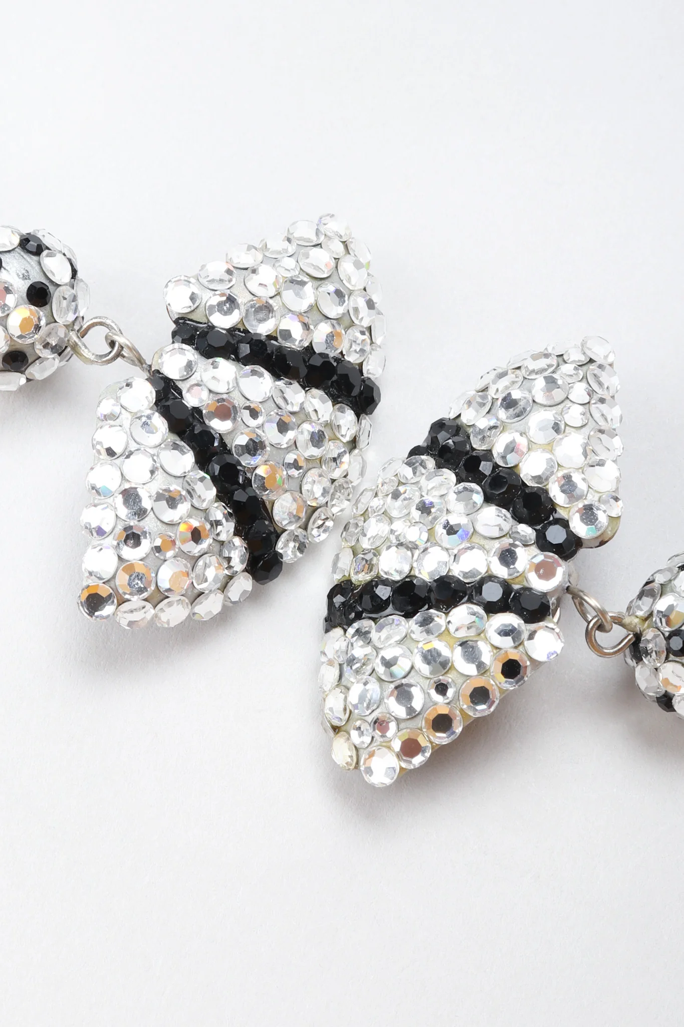 Crystal Fan Drop Earrings - Image 8