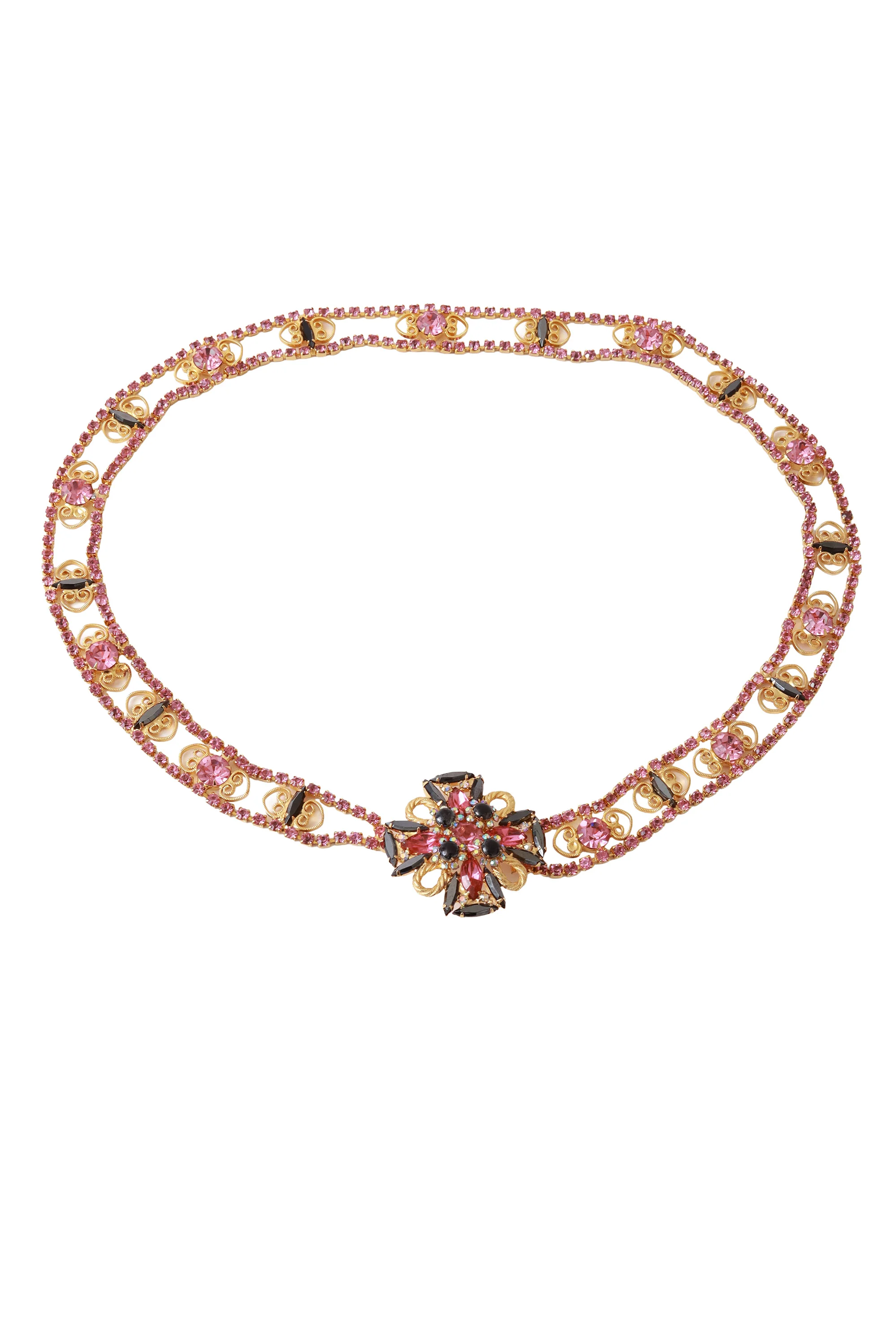 Crystal Filigree Belt
