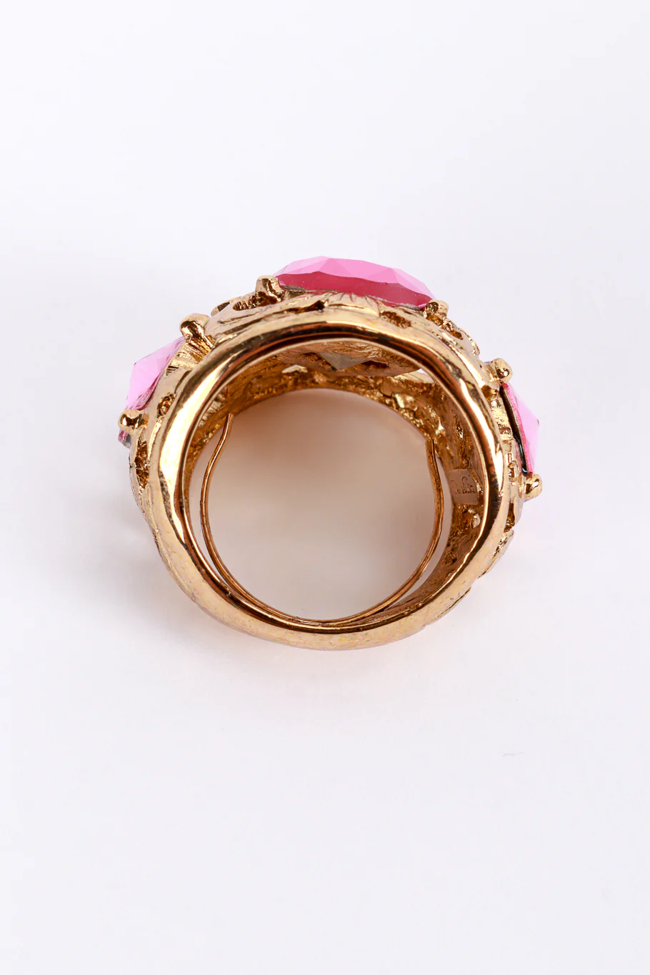Crystal Filigree Cutout Ring - Image 4