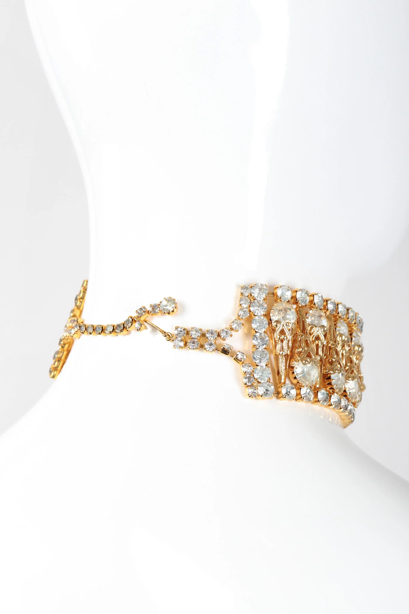 Crystal Filigree Ice Cream Choker - Image 10