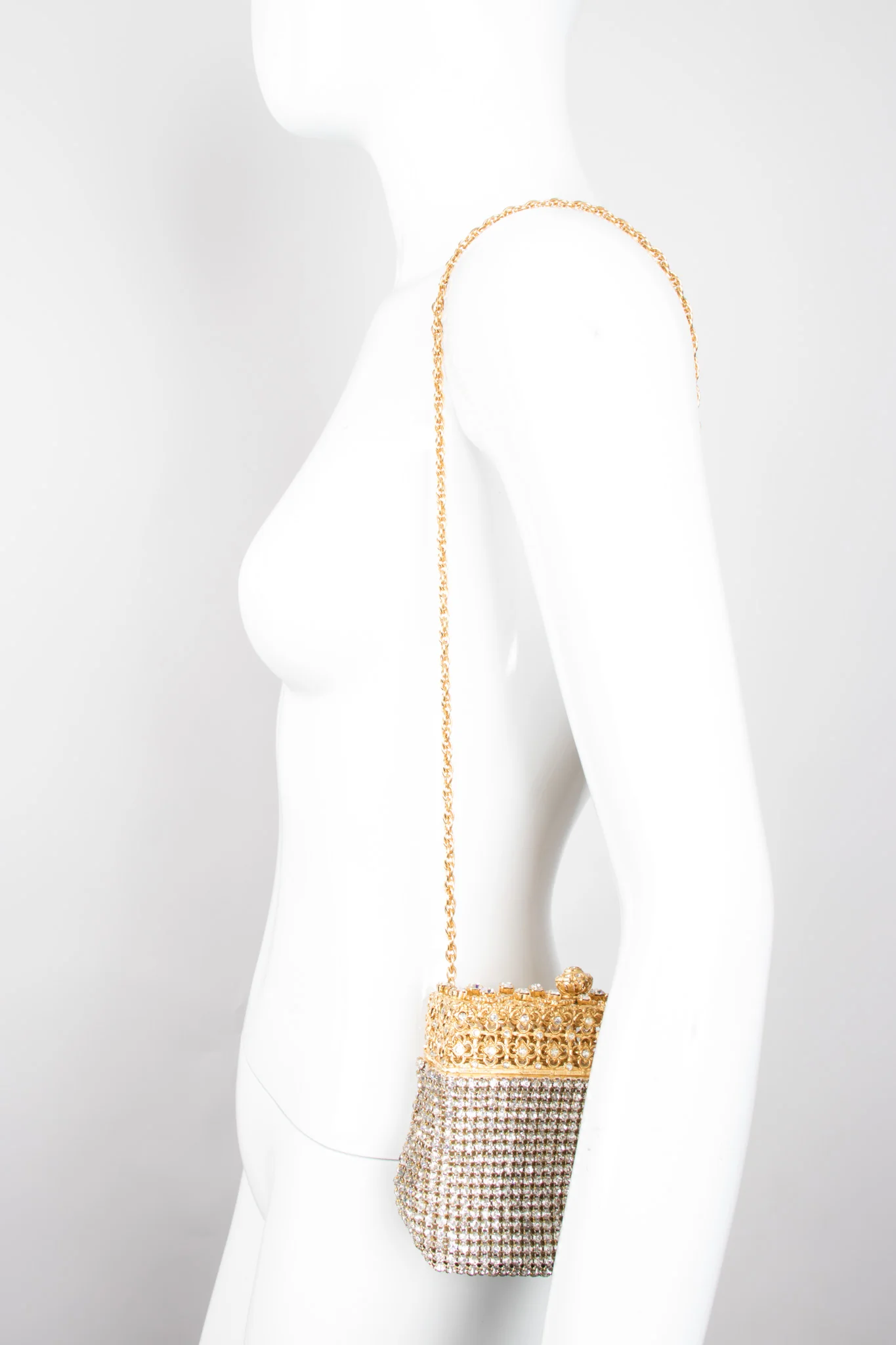 Crystal Filigree Shoulder Bag - Image 3