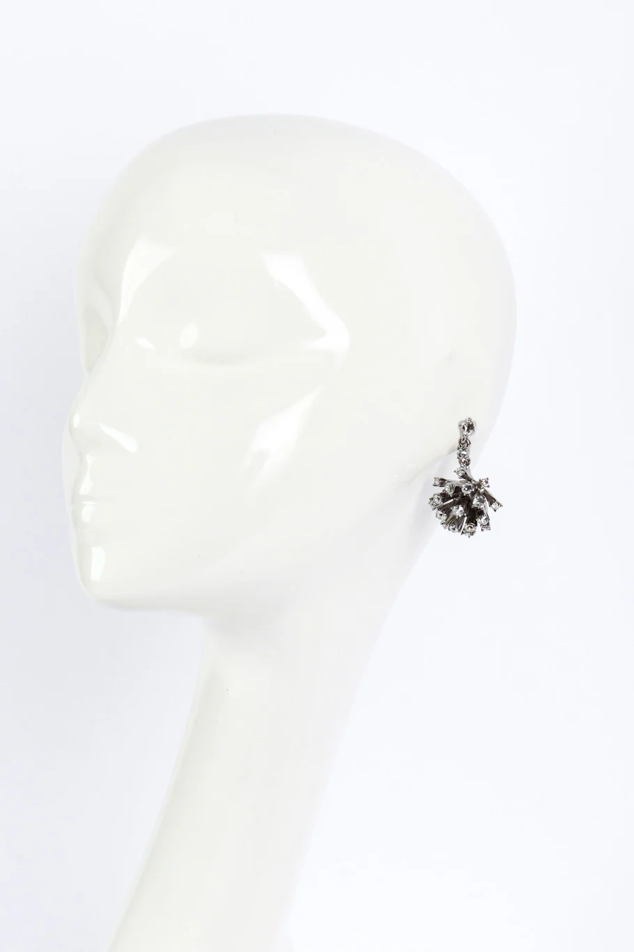 Crystal Firework Burst Drop Earrings - Image 2