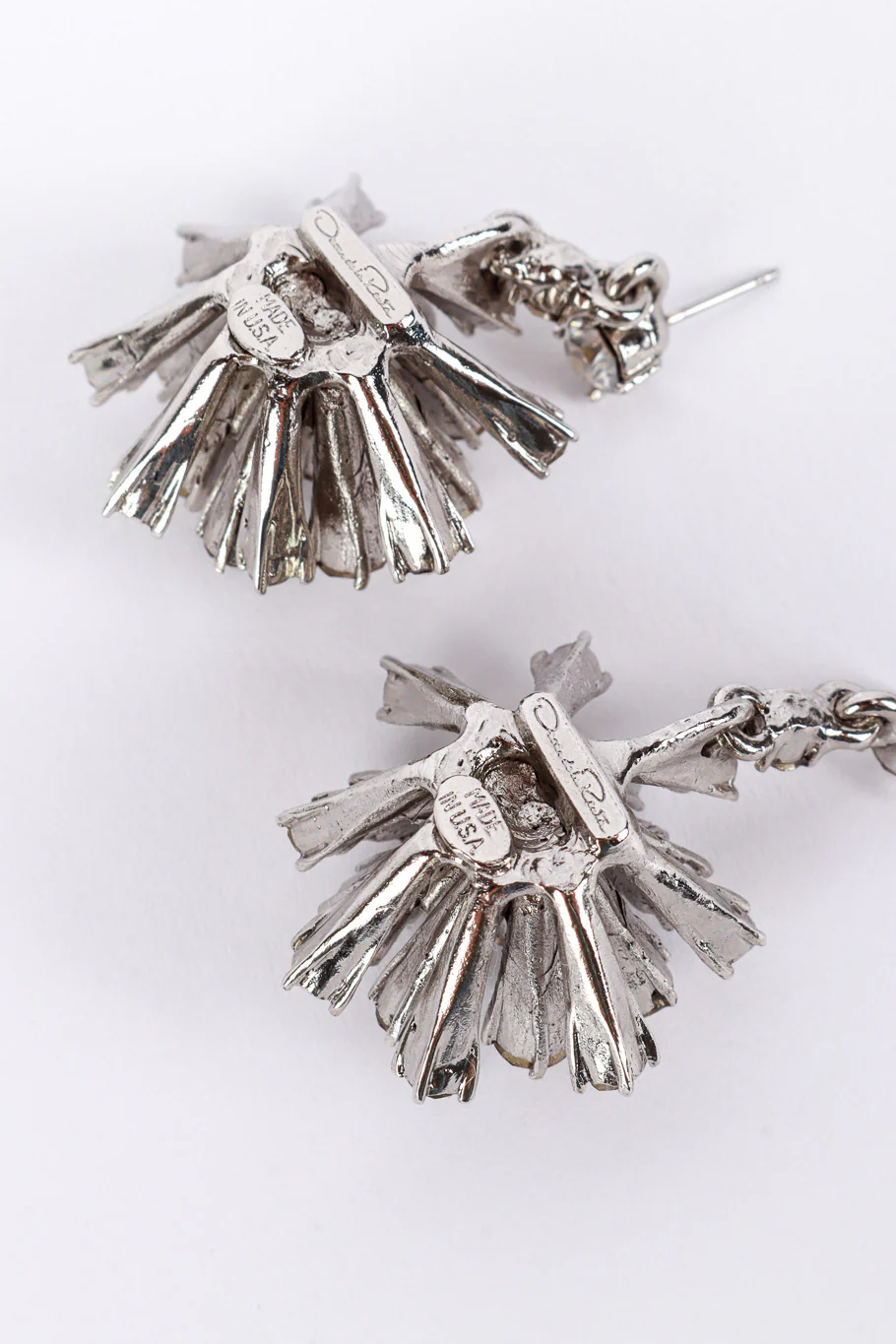 Crystal Firework Burst Drop Earrings - Image 5