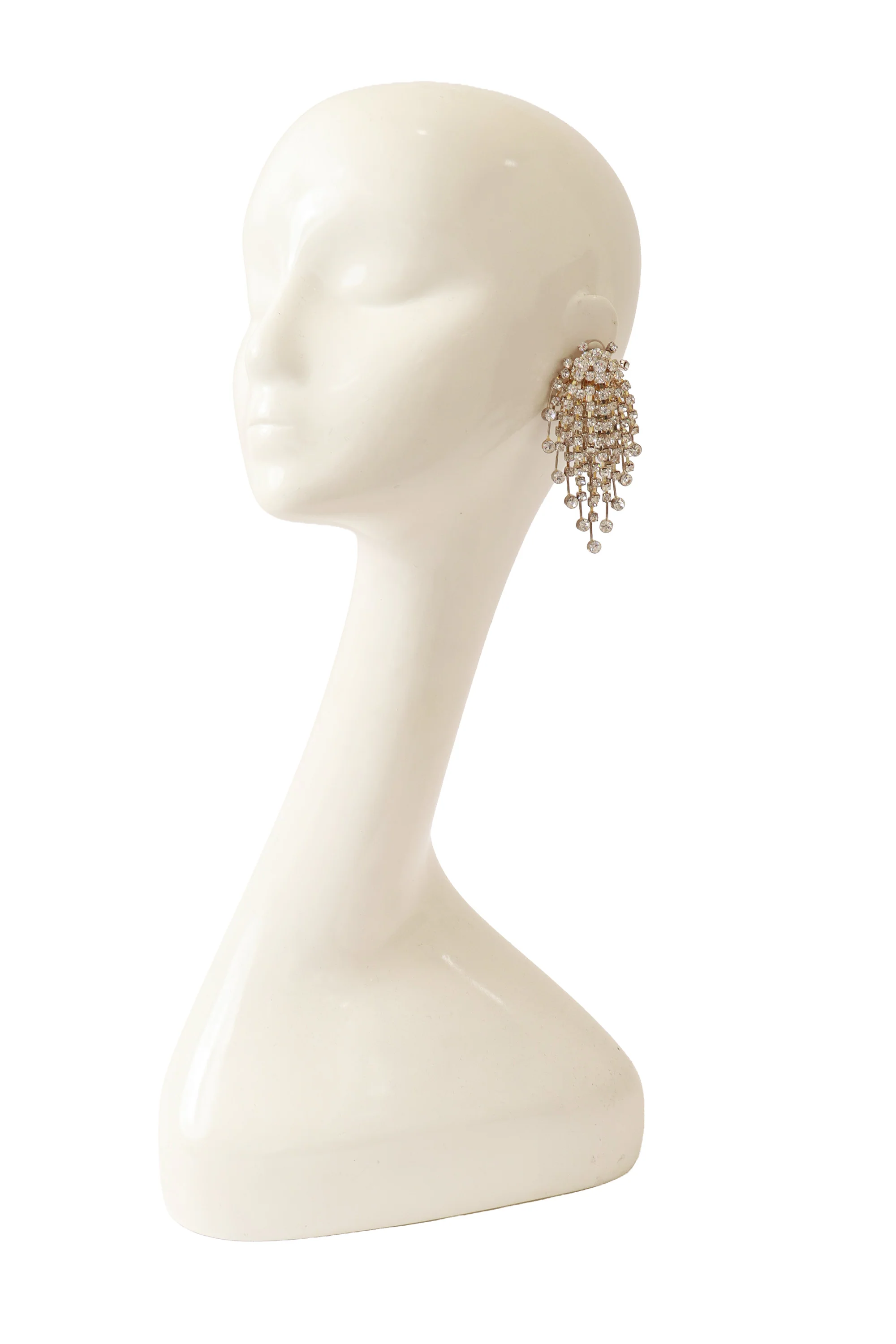Crystal Firework Dangle Earrings - Image 2