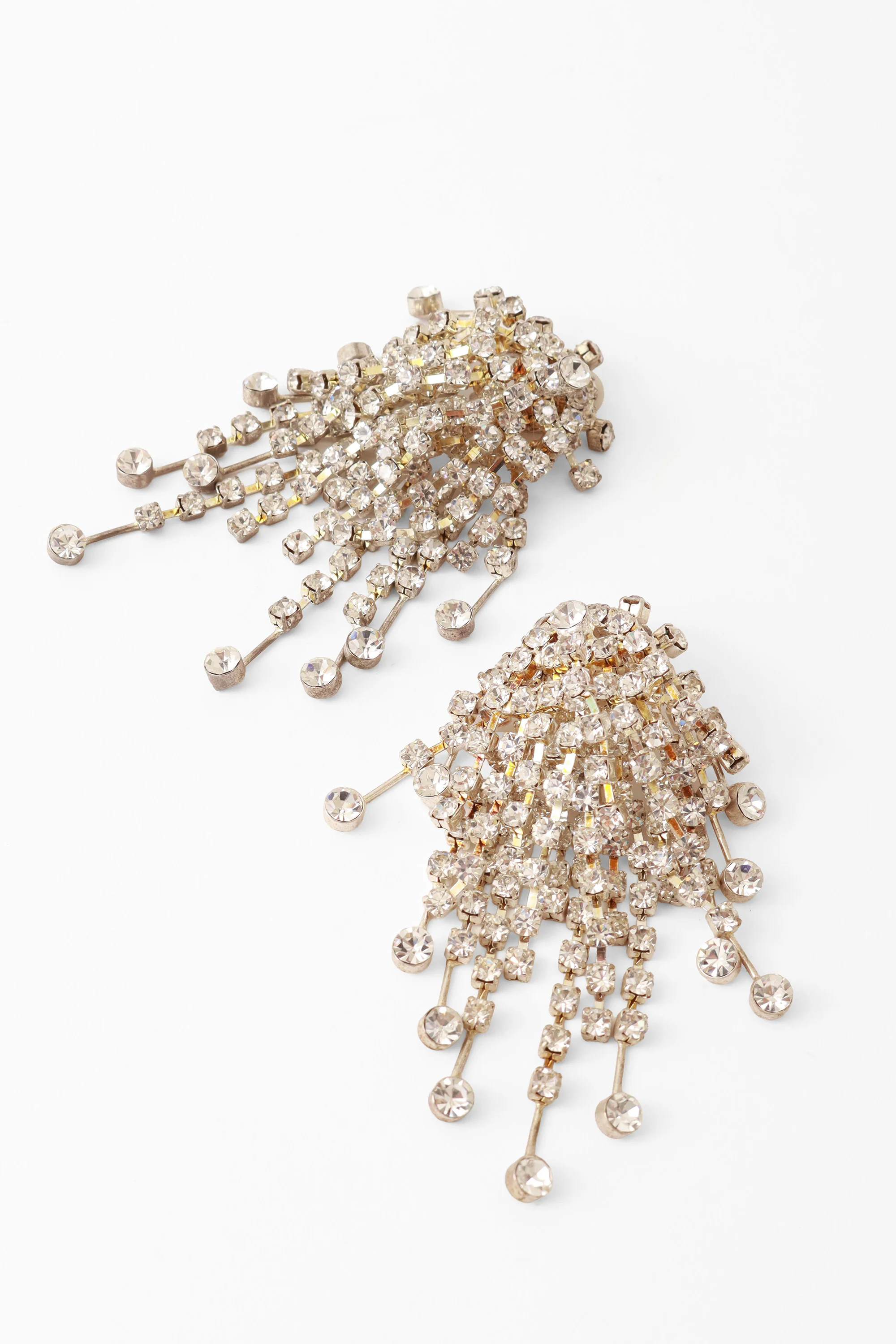 Crystal Firework Dangle Earrings - Image 3