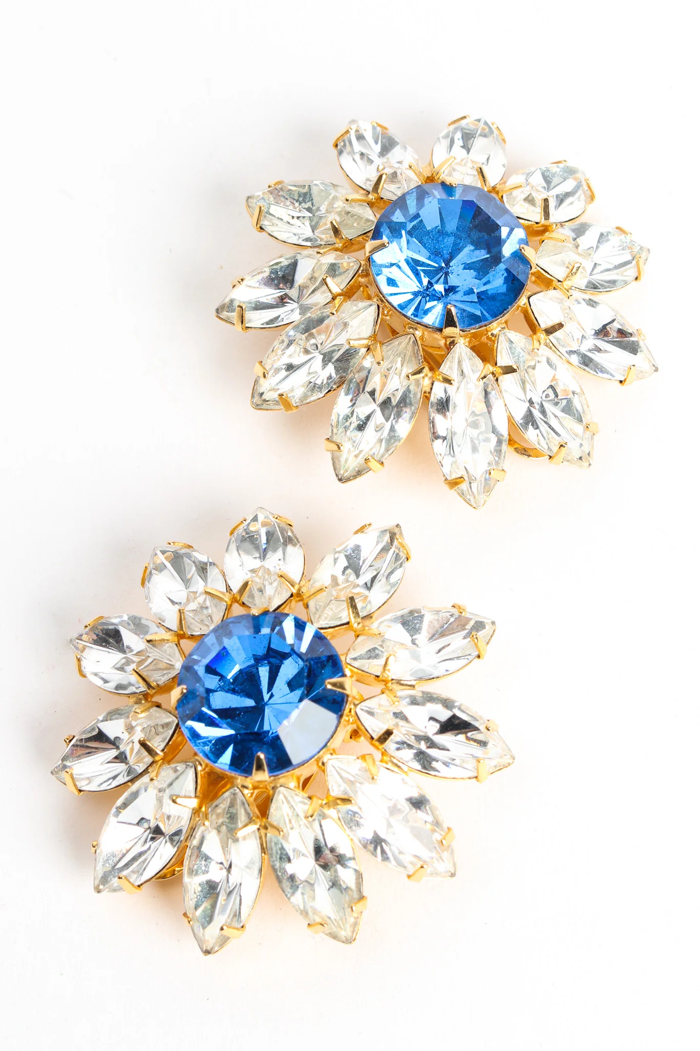 Crystal Floral Earrings