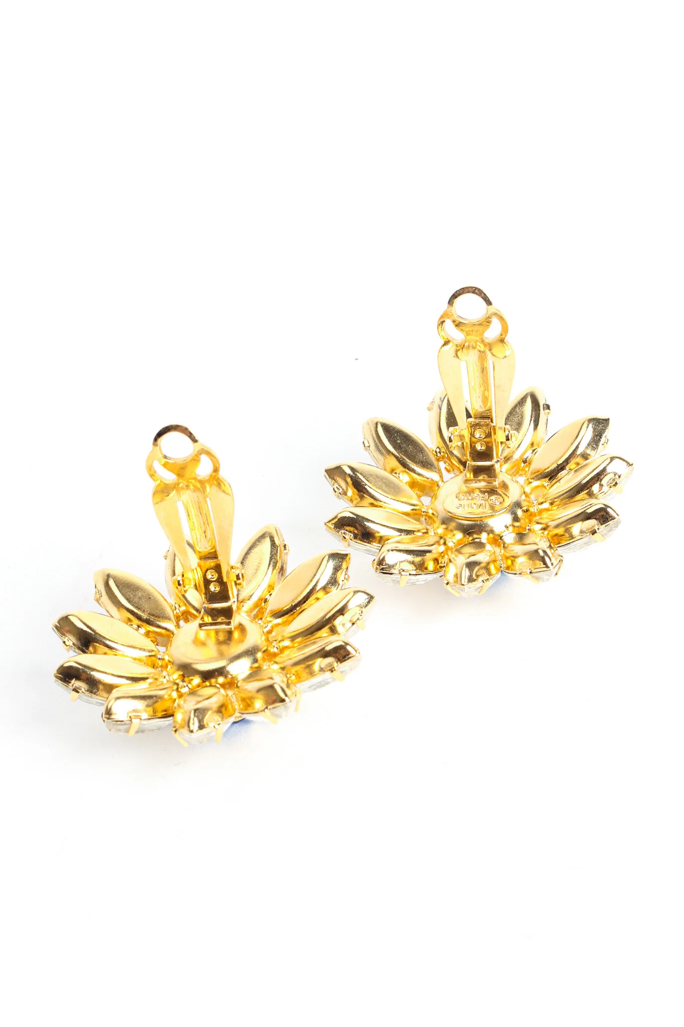 Crystal Floral Earrings - Image 7