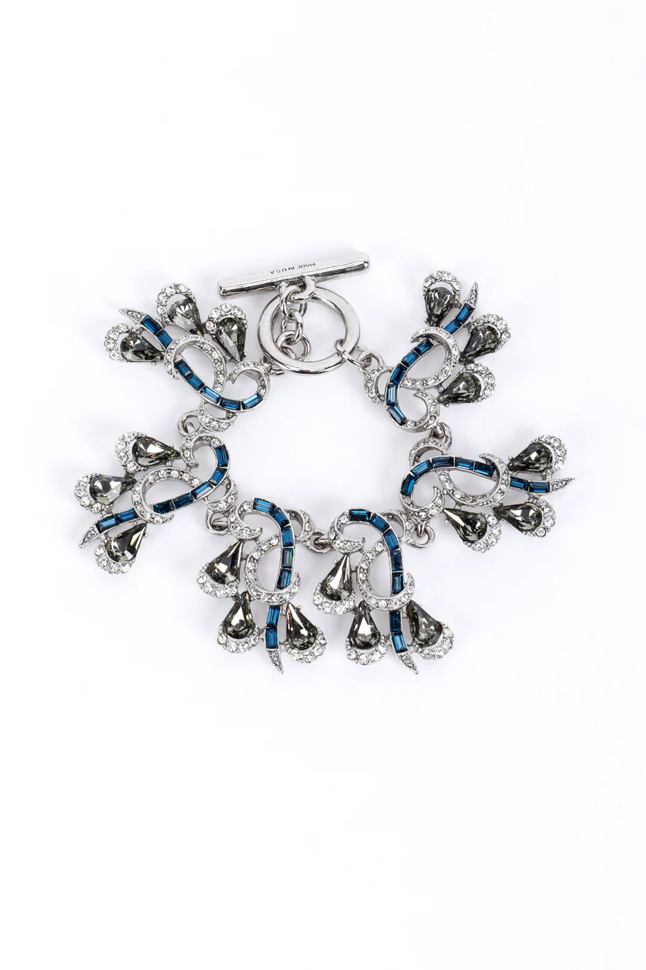 Crystal Flourish Link Bracelet