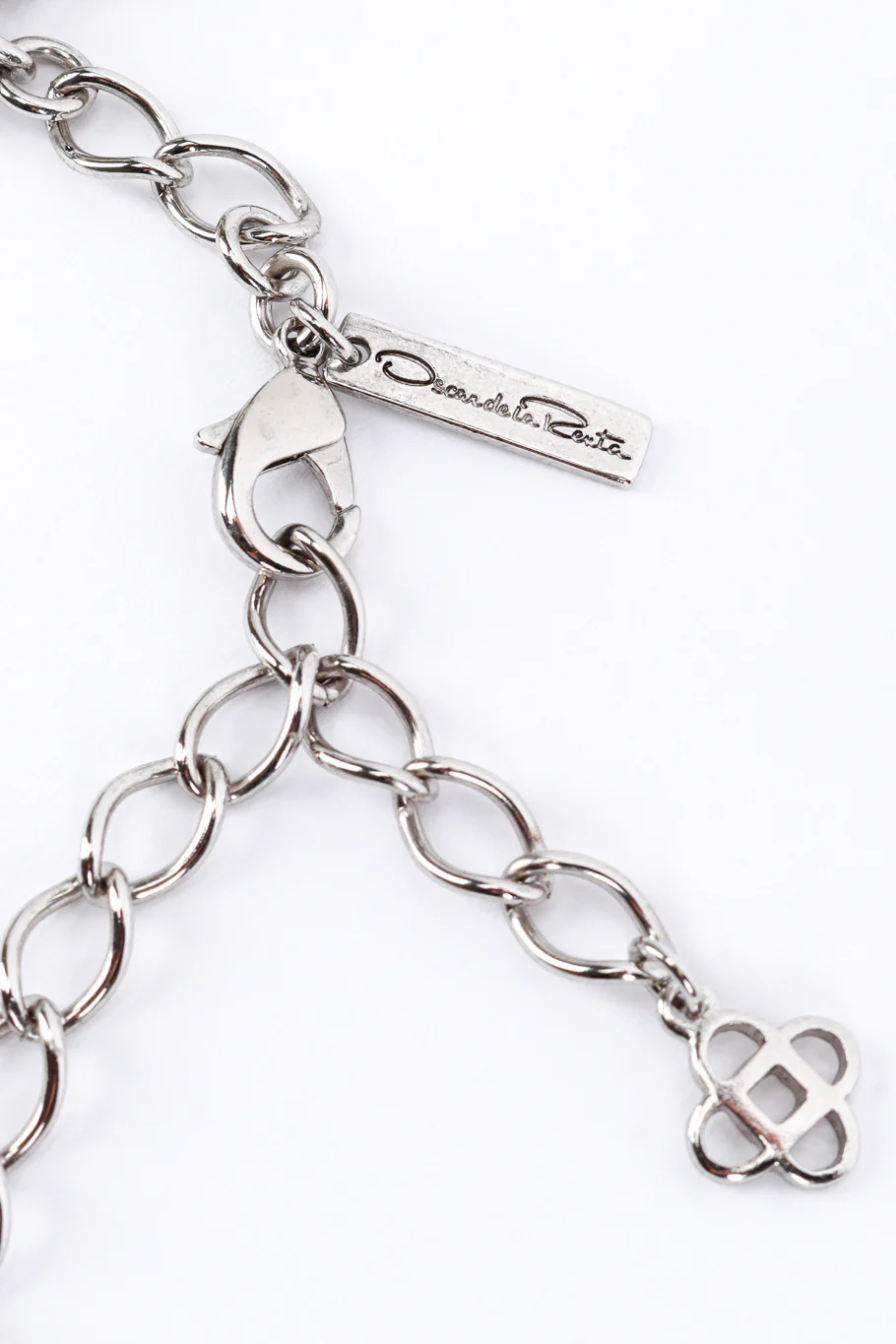 Crystal Flourish Link Necklace - Image 4