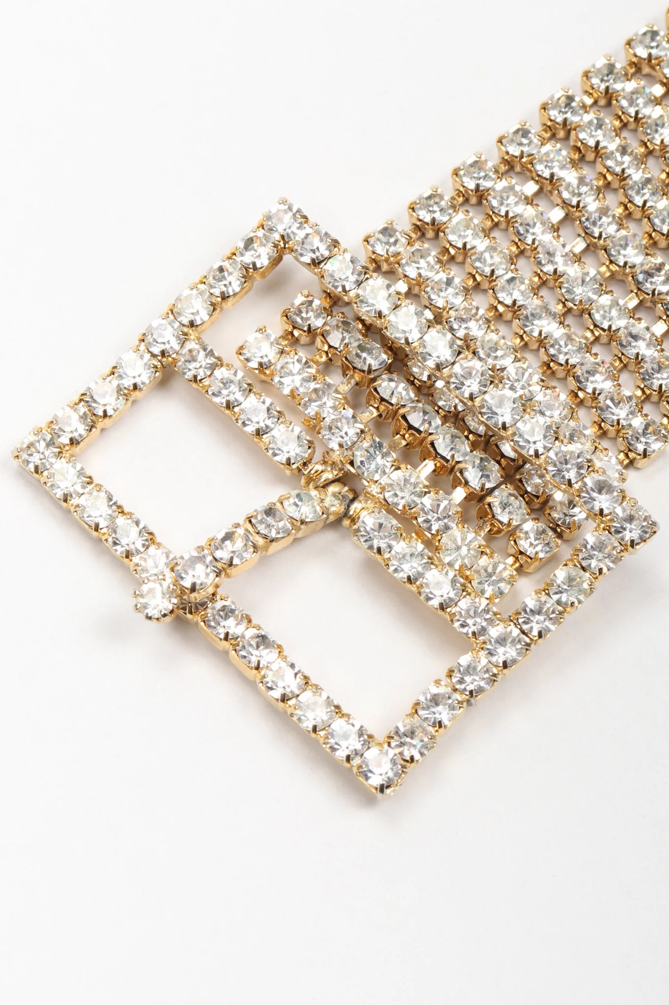 Crystal Frame Buckle Belt - Image 4