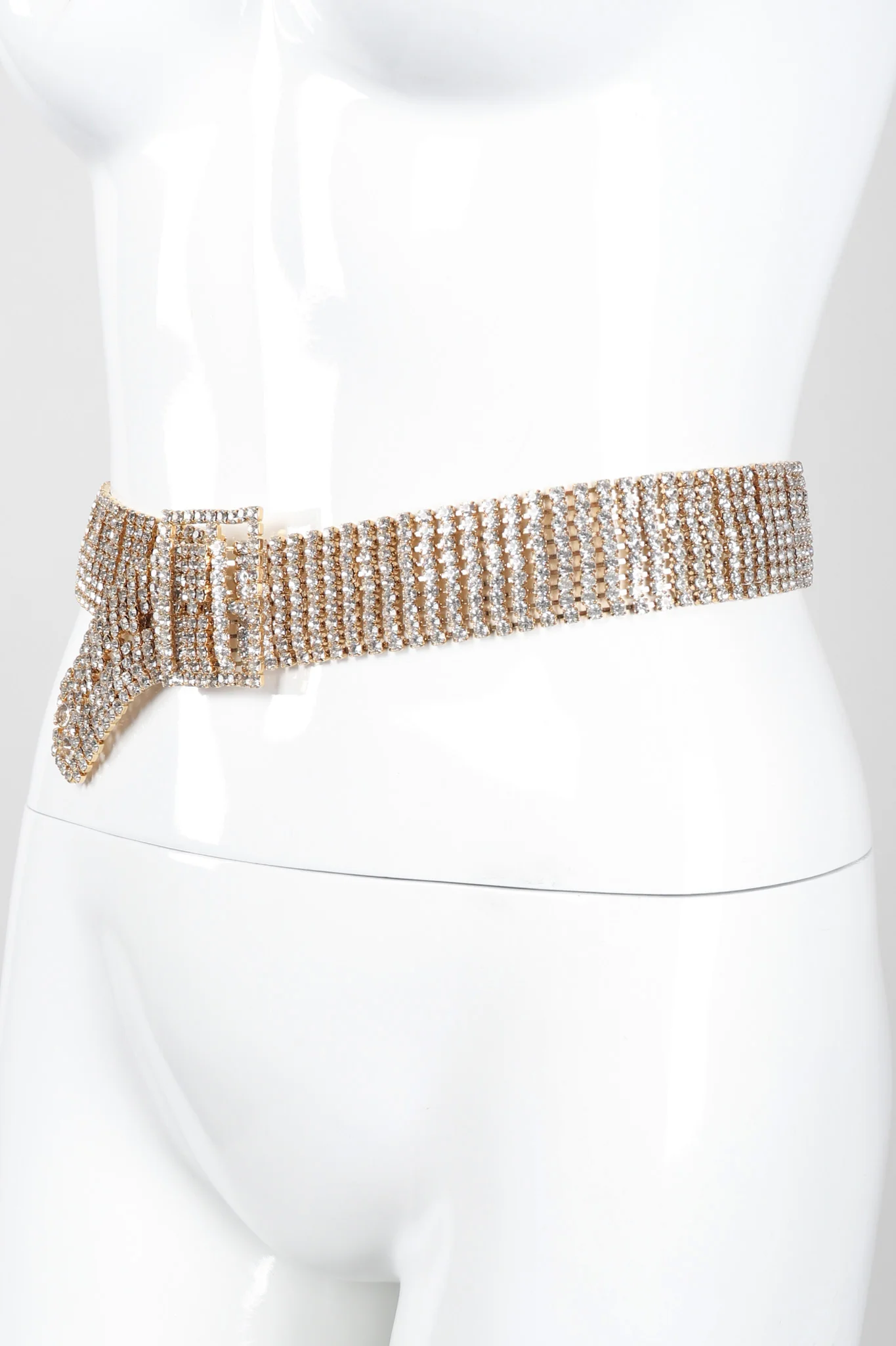 Crystal Frame Buckle Belt - Image 7