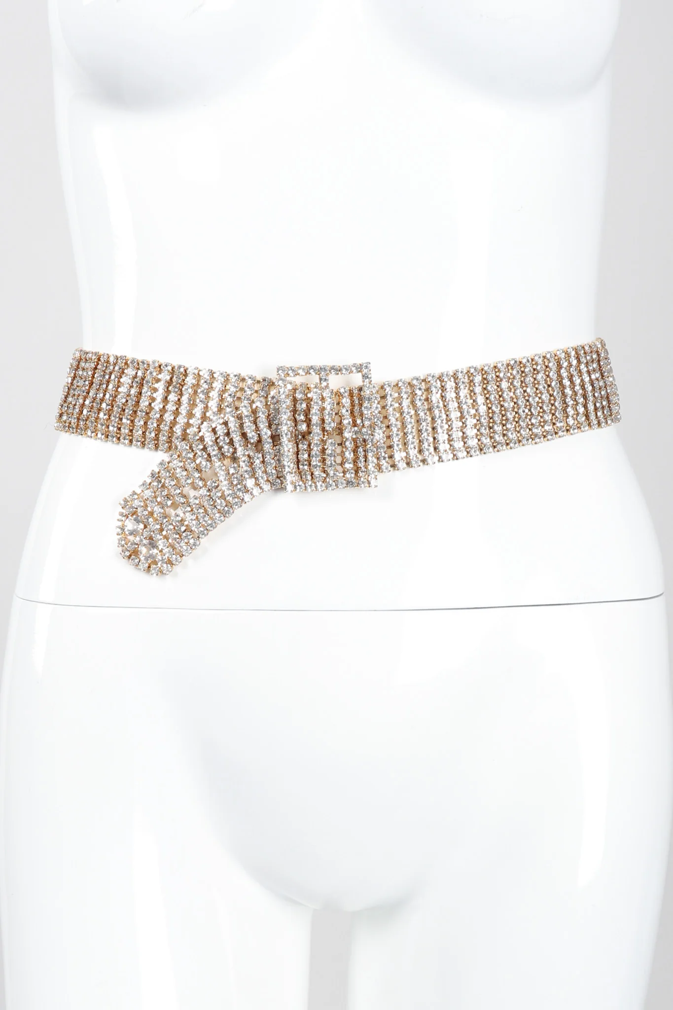 Crystal Frame Buckle Belt - Image 8
