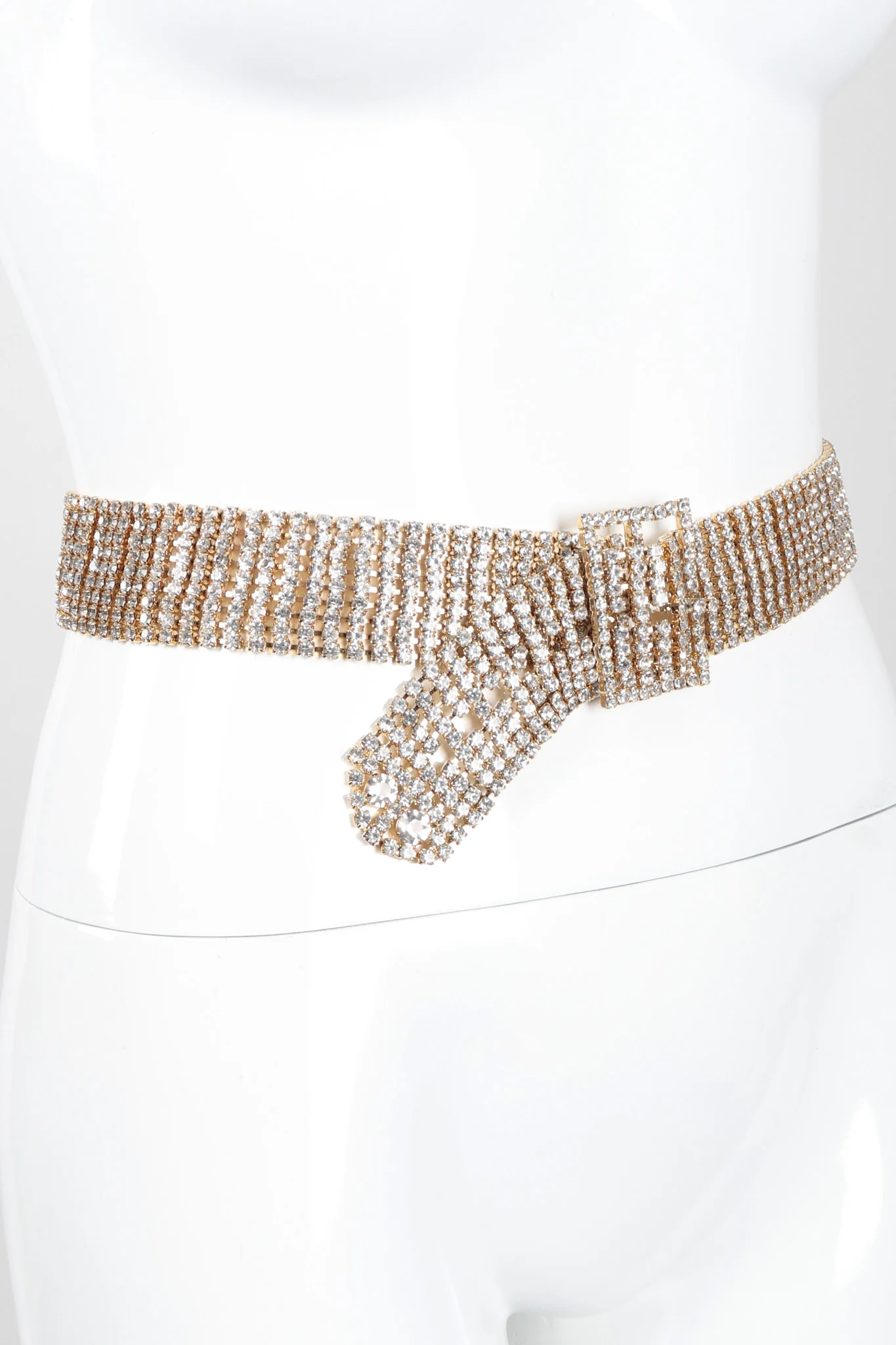 Crystal Frame Buckle Belt - Image 9