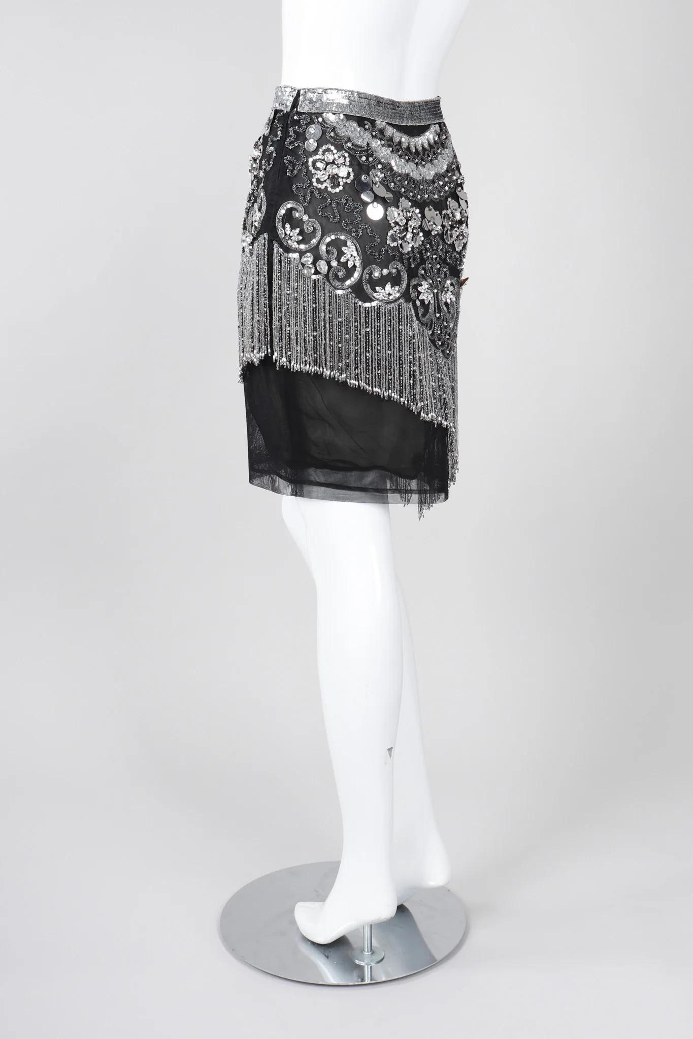 Crystal Fringe Skirt - Image 4