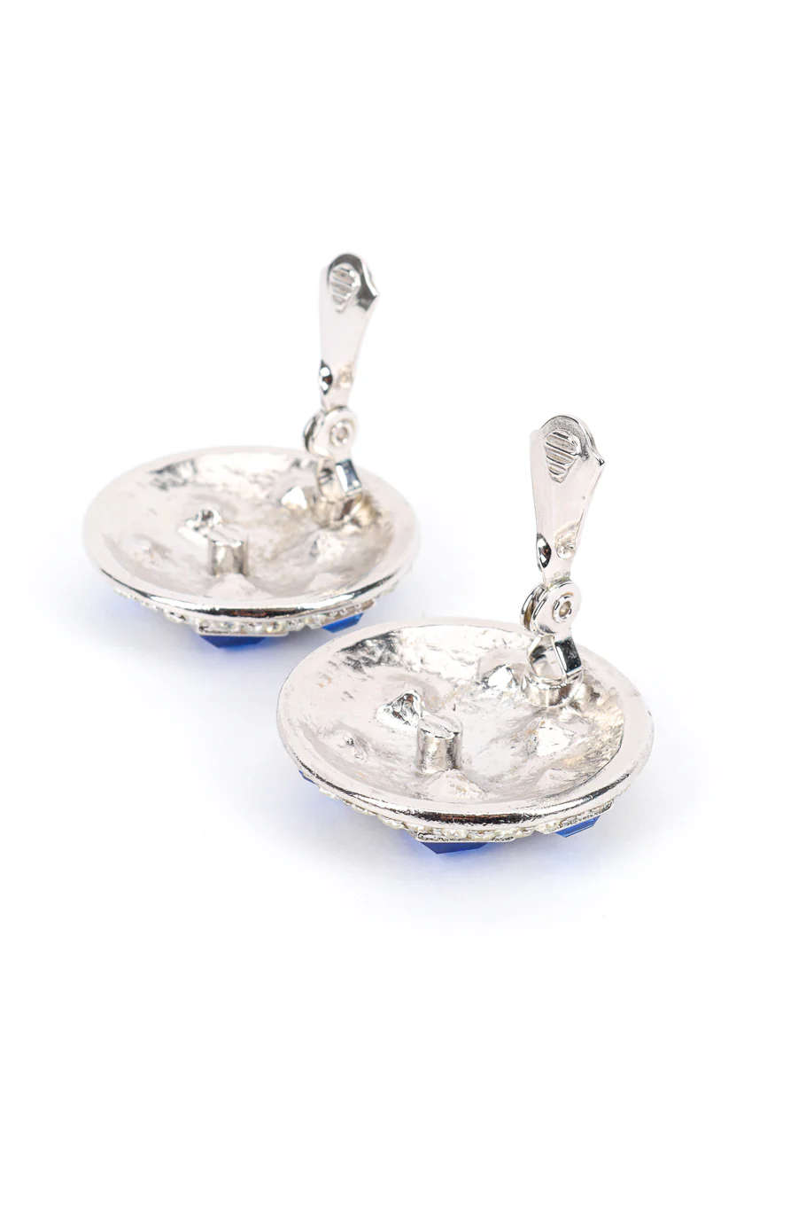 Crystal Gem Button Earrings - Image 4